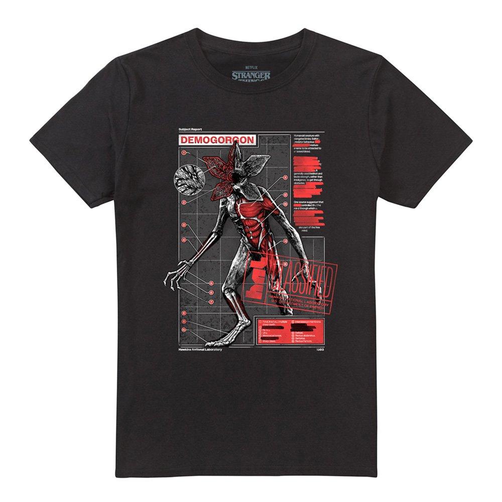 Black - Stranger Things - Stranger Things Demogorgon Monster T-Shirt Black - 4