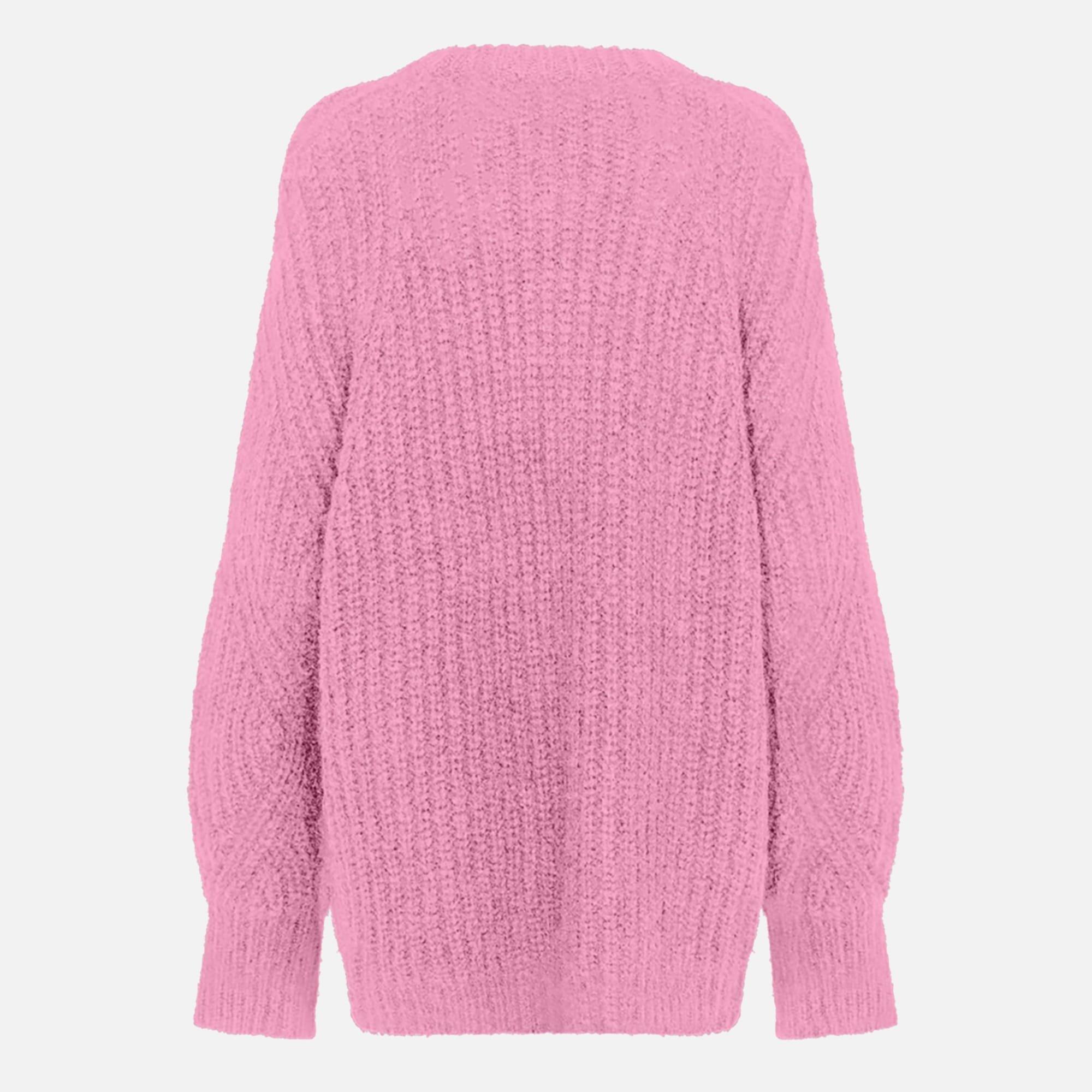 Lilac - ROTATE Birger Christensen - Knitted Logo Sweater - 2