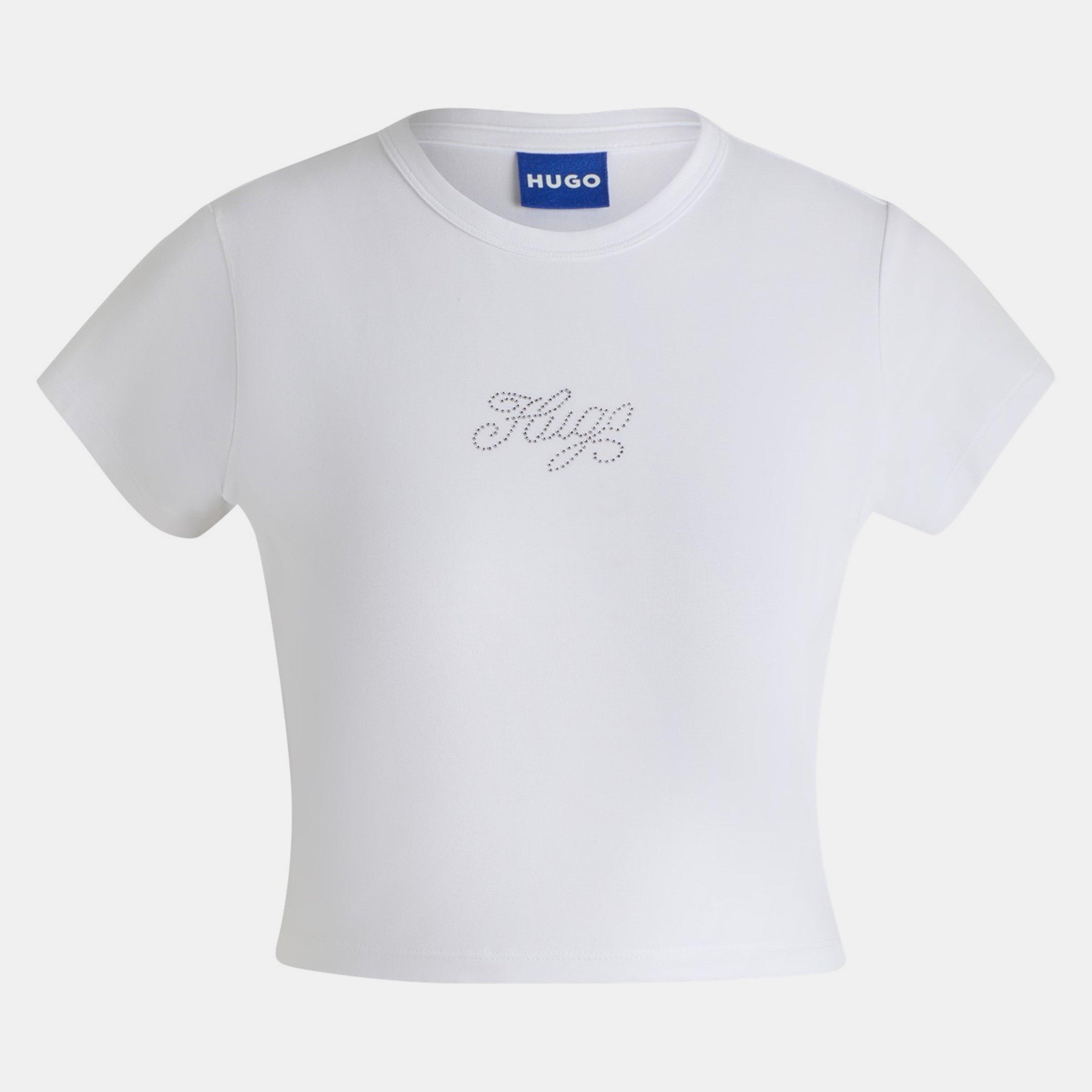White - Hugo - Women's Baby Tee