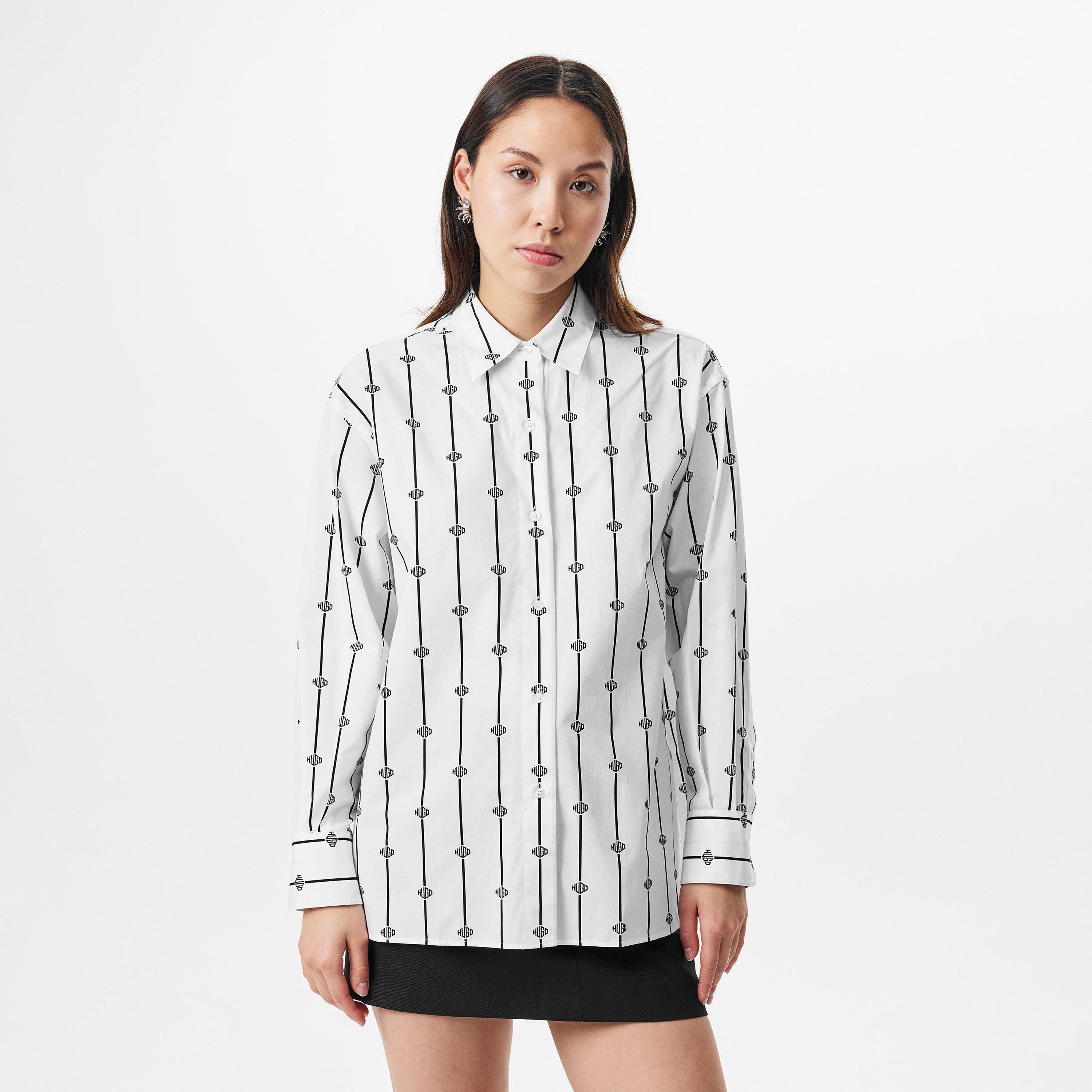 Open Misc - Hugo - Women's Eskil Long-Sleeve Patterned Shirt - 3