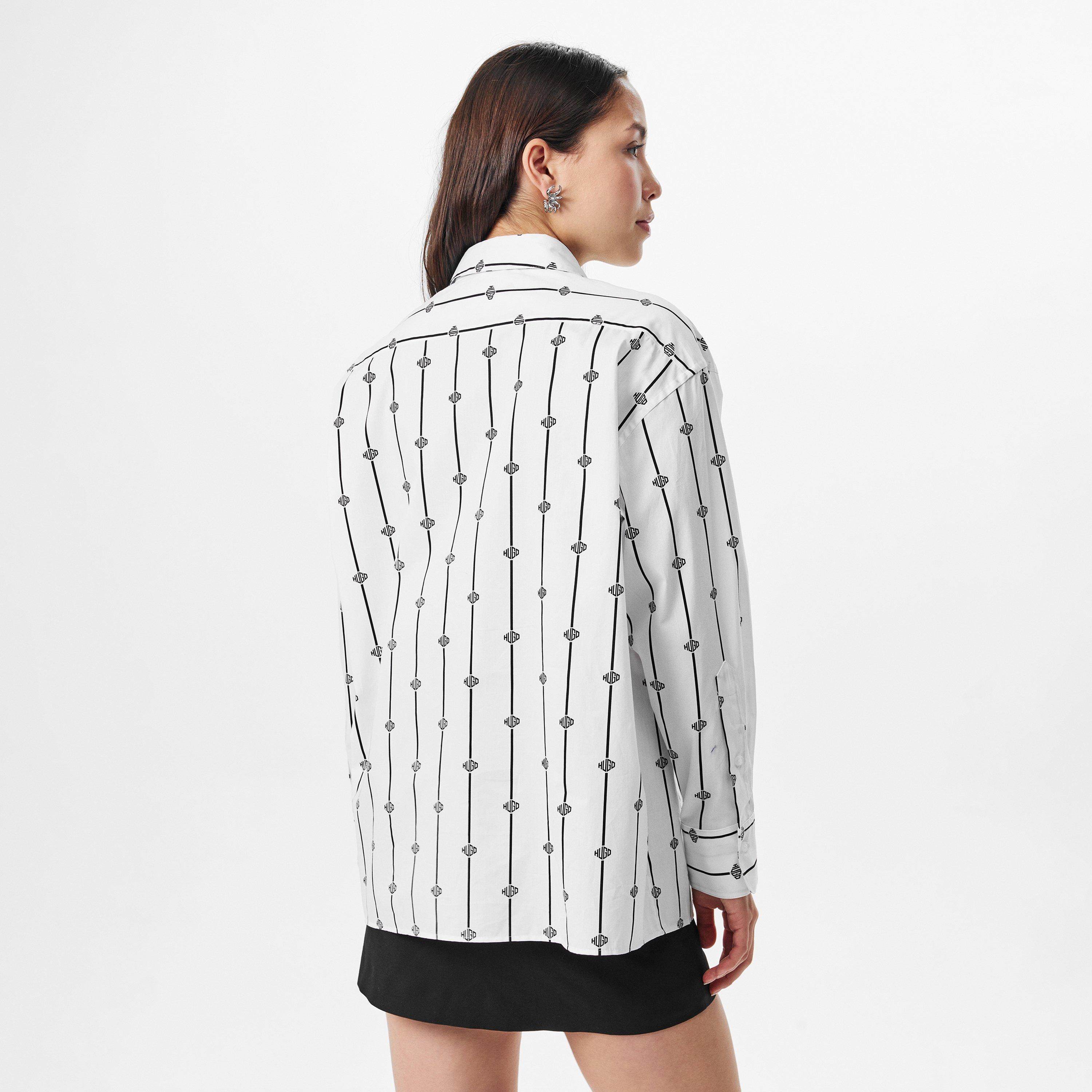 Open Misc - Hugo - Women's Eskil Long-Sleeve Patterned Shirt - 4