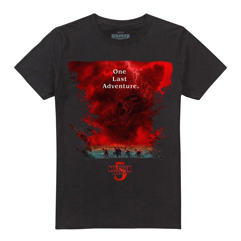 Black - Stranger Things - Stranger Things 5 Vecna Clouds Poster T-Shirt Bla - 4