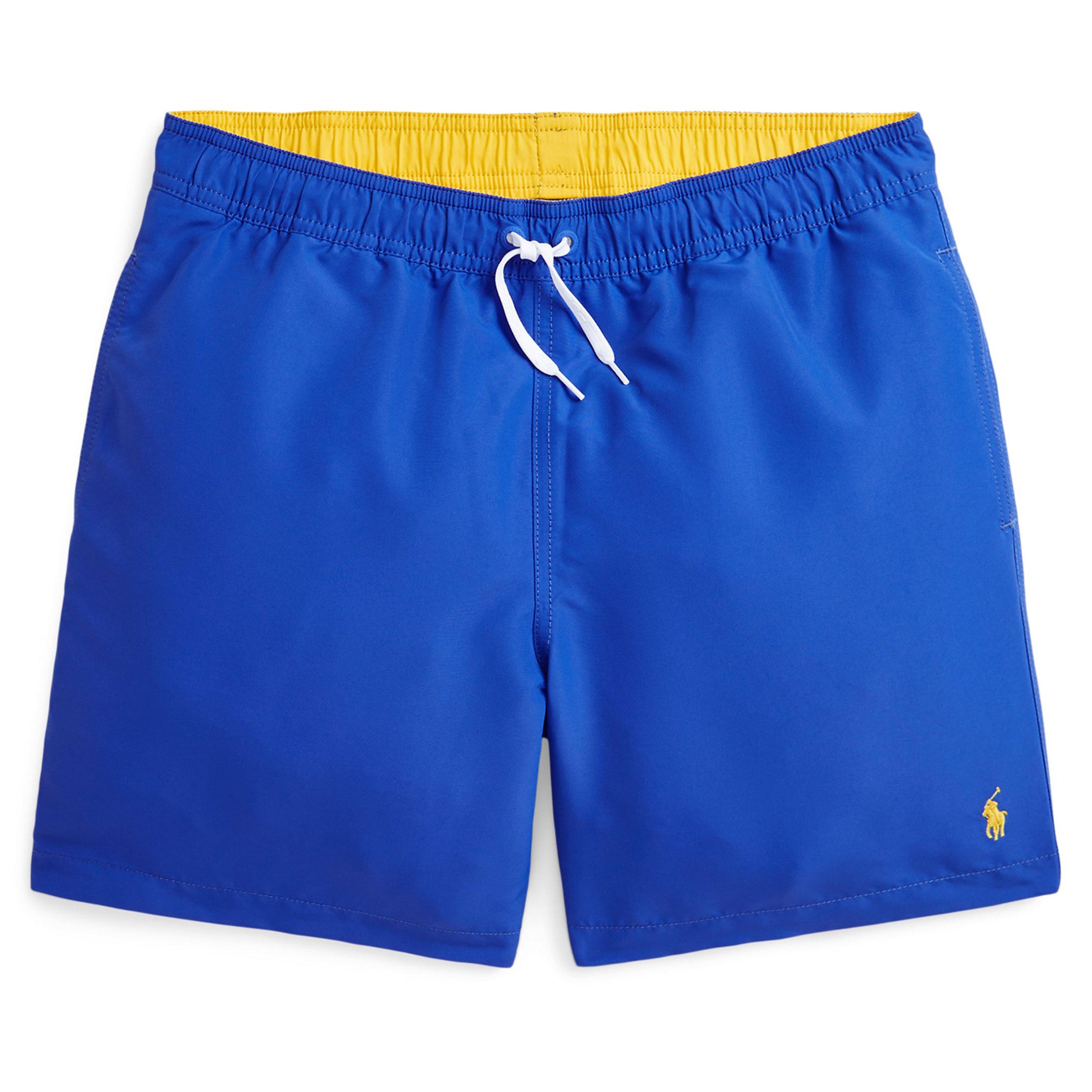Polo Ralph Lauren Boys Traveller Swimming Trunks Juniors - Travel Blue - 5 Yrs
