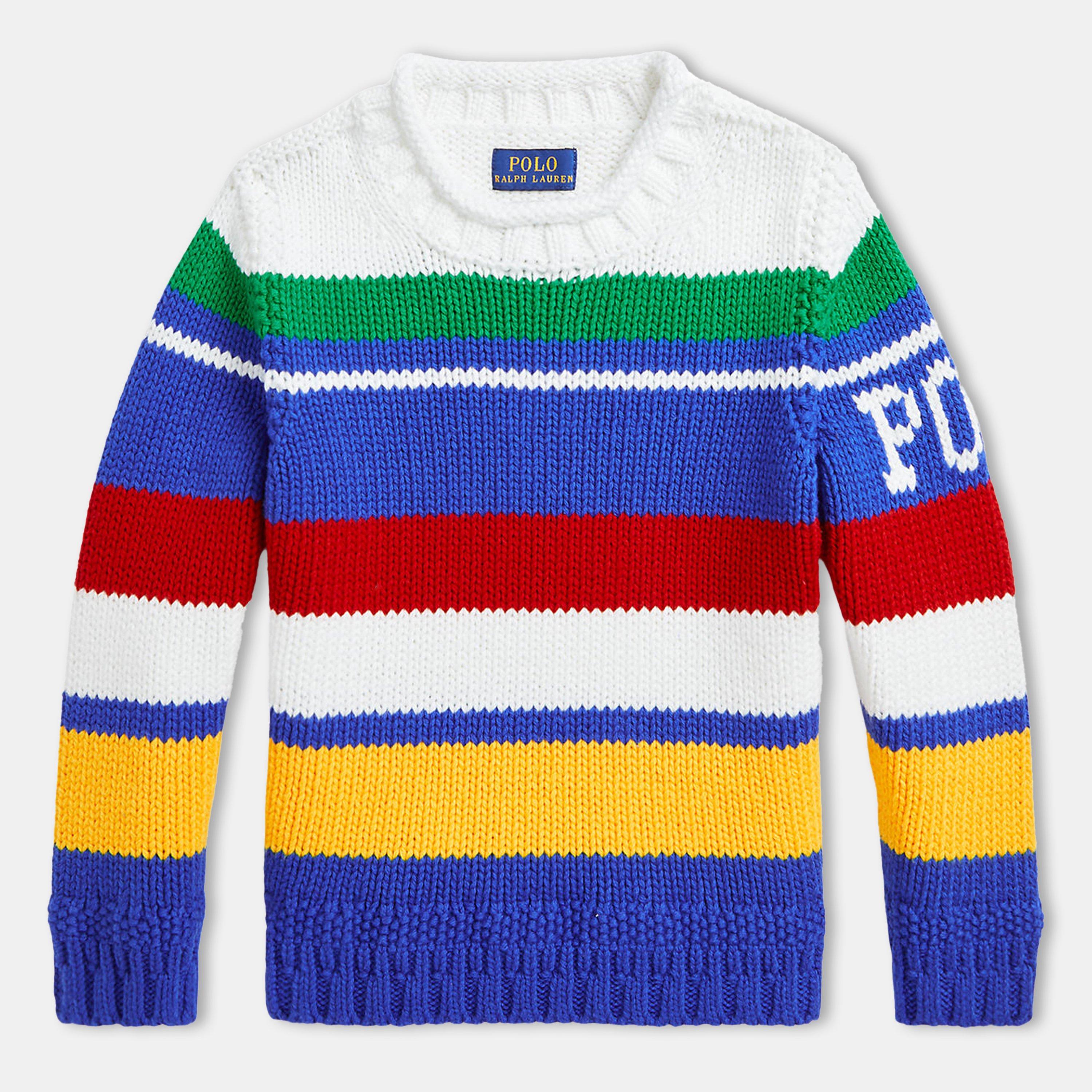 Multi - Polo Ralph Lauren - Stripe Jumper Juniors - 1