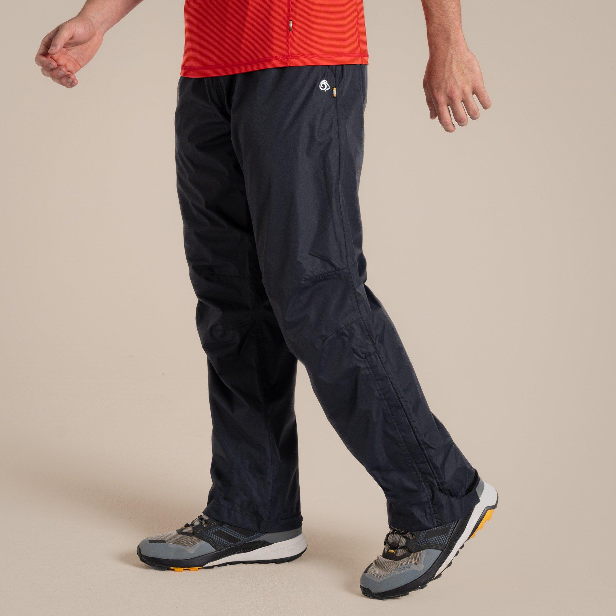 Black - Craghoppers - Ascent II Waterproof Overtrousers - 1
