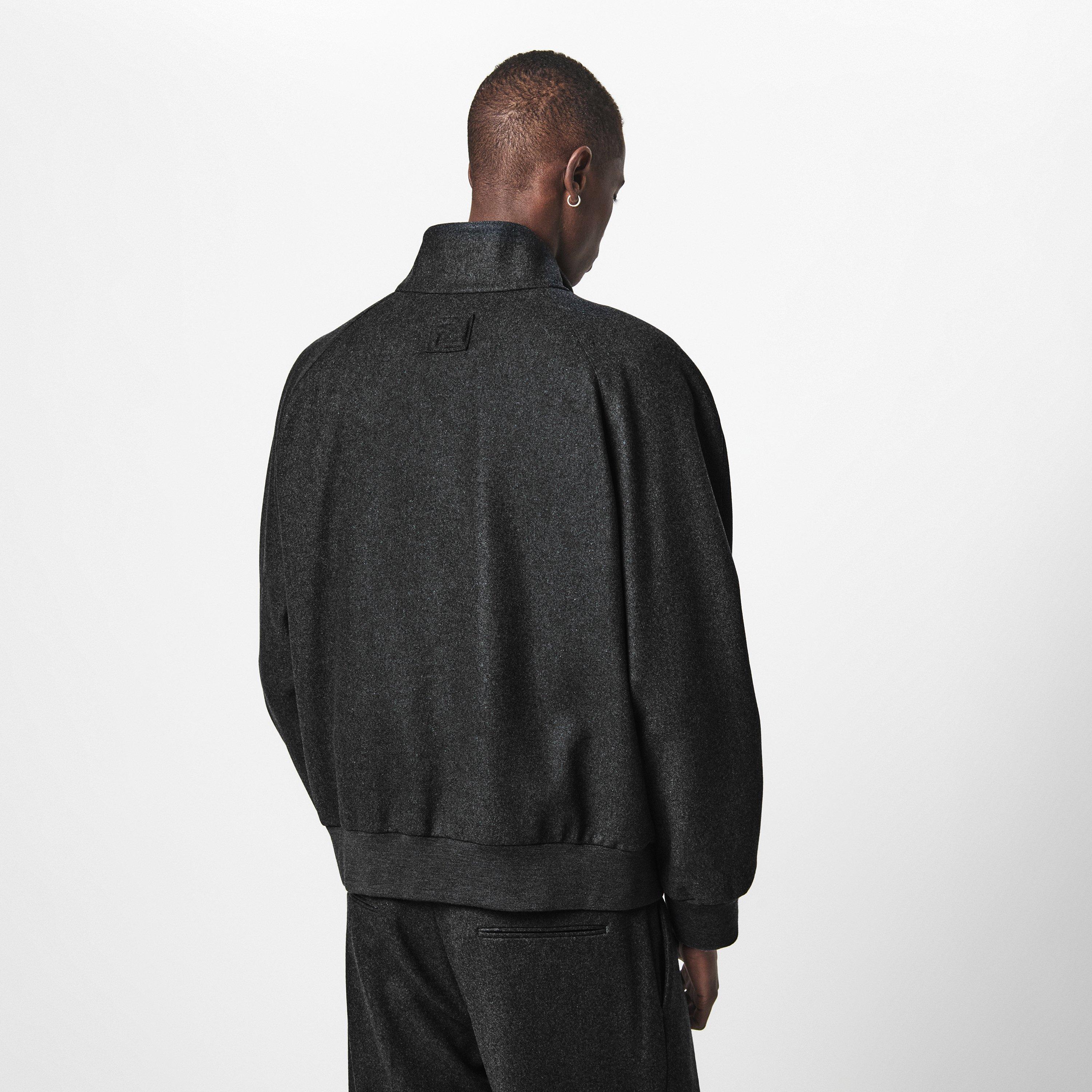 Grey - Fendi - Embossed Jumper - 4