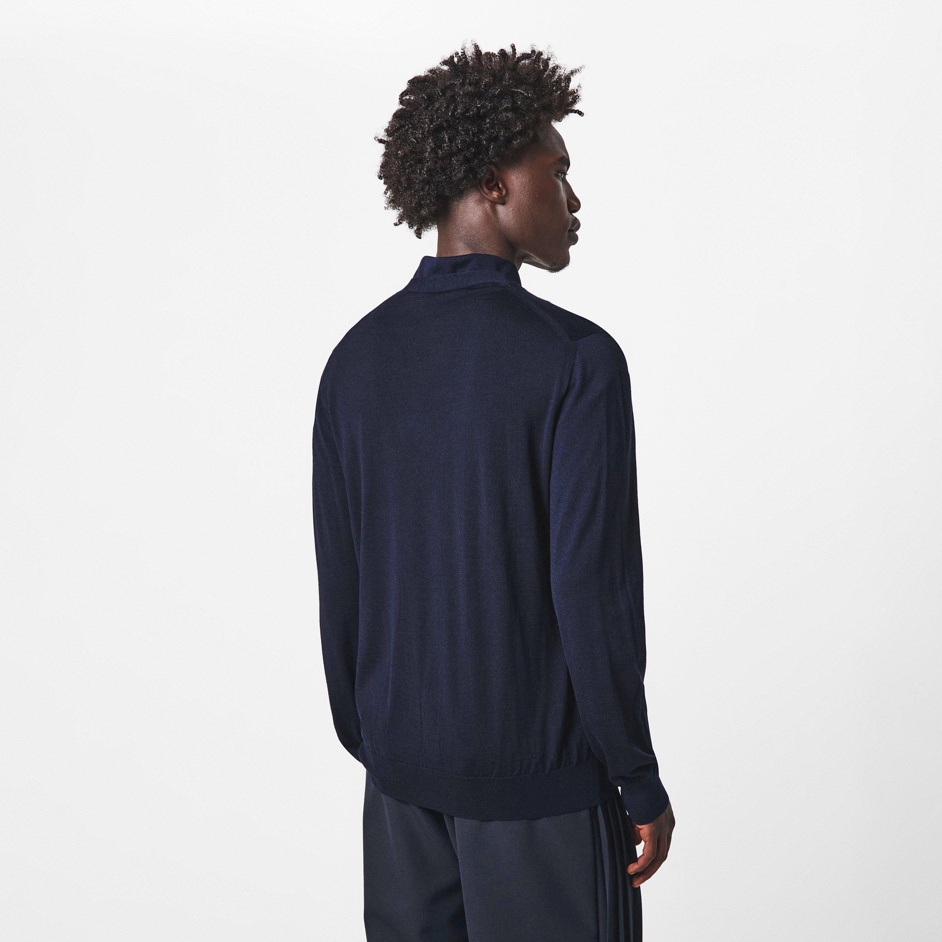 Blue - Fendi - V-Neck Cardigan - 4