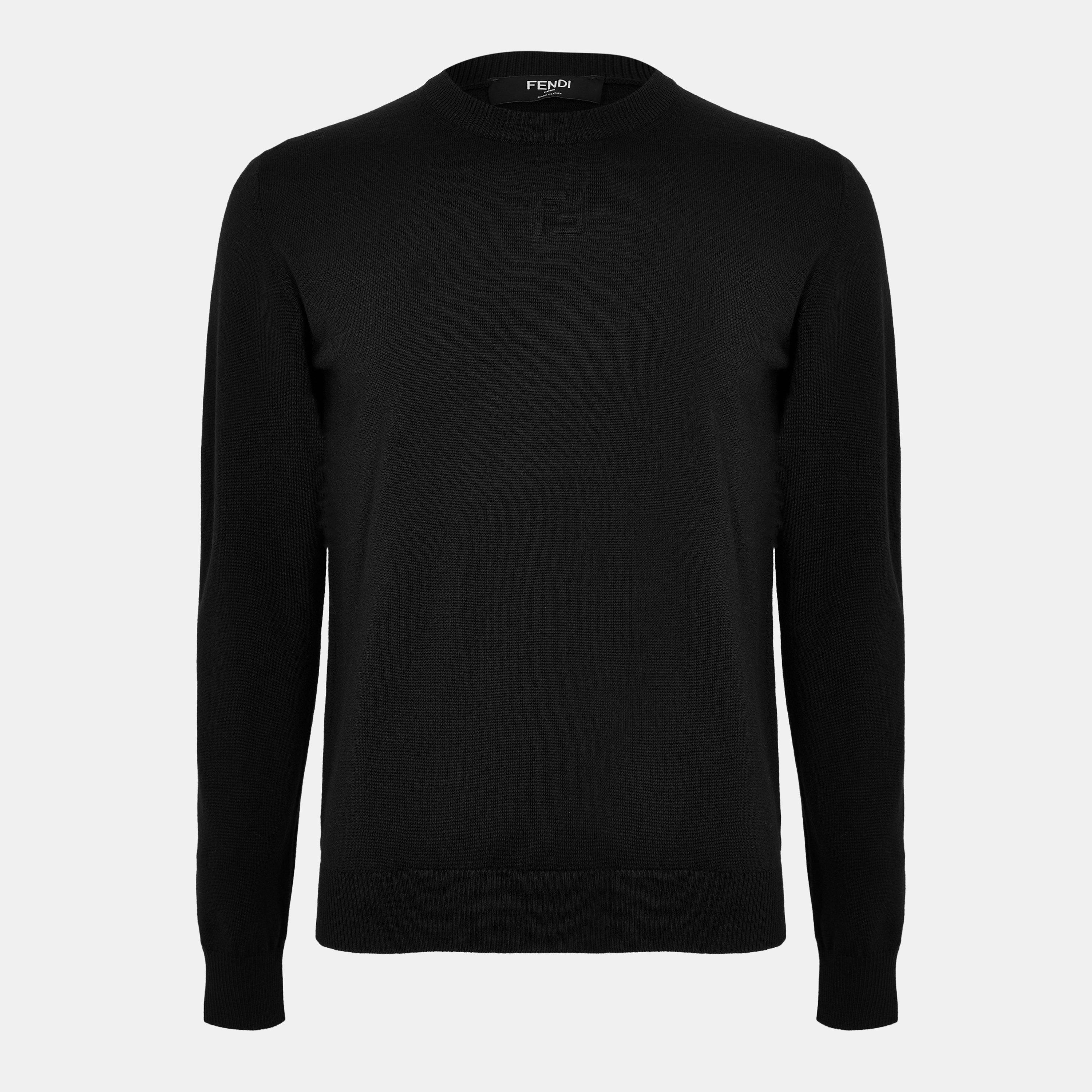 Black - Fendi - Wool Jumper - 1