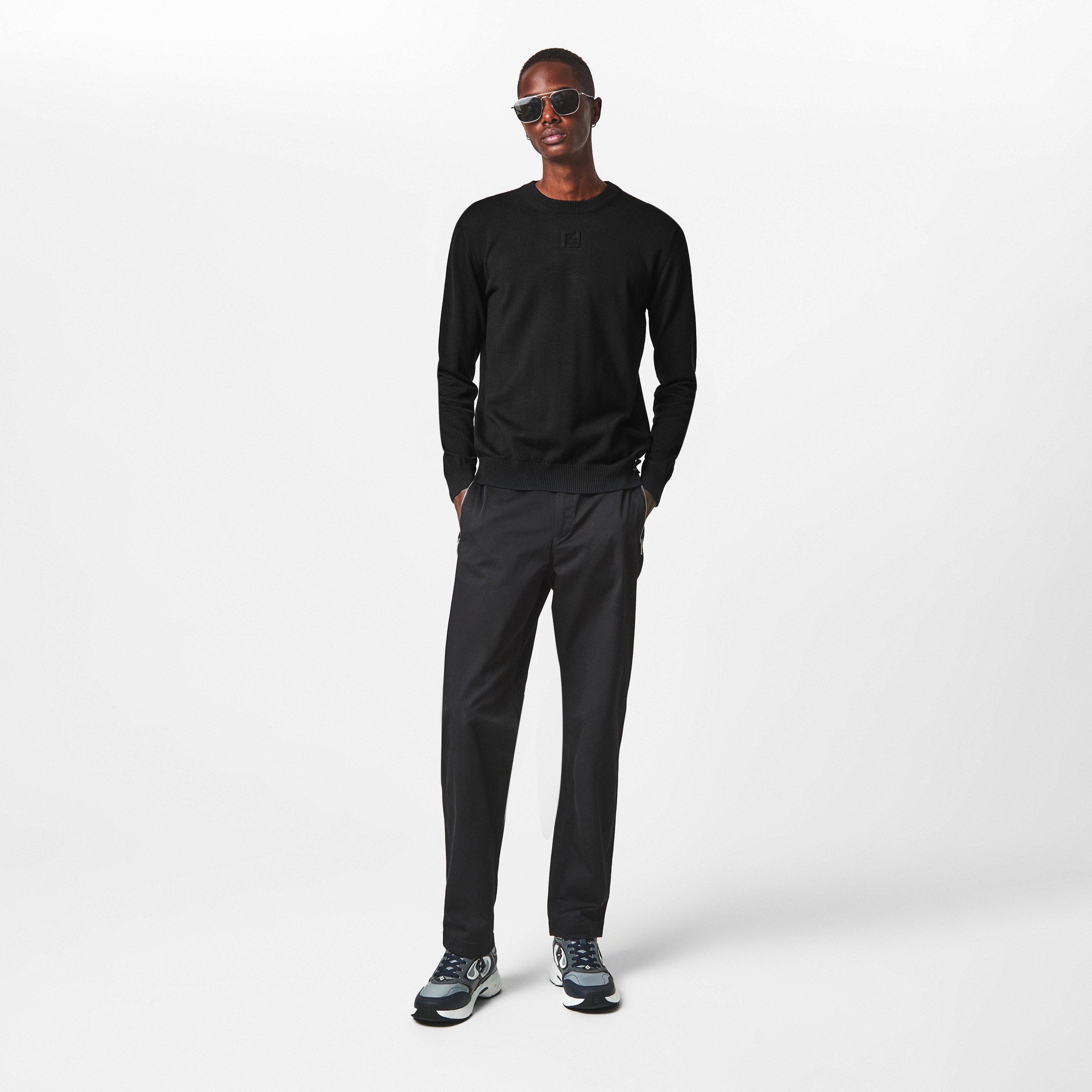 Black - Fendi - Wool Jumper - 6