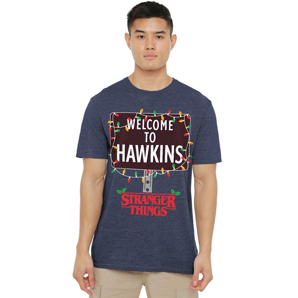 Stranger Things Stranger Things Christmas Welcome To Hawkins T Shi