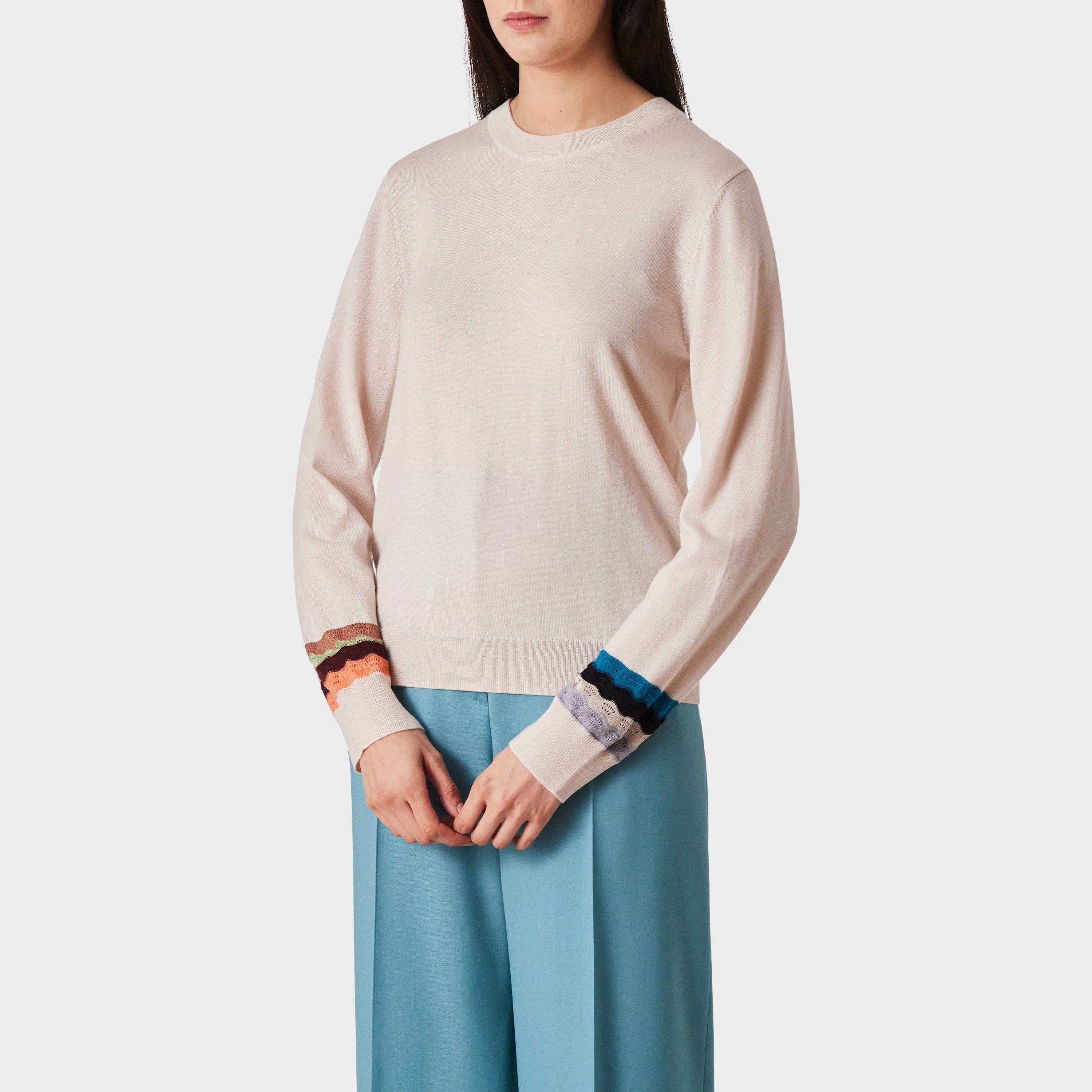 White - PS Paul Smith - Women's Crew Neck Jumper - 1