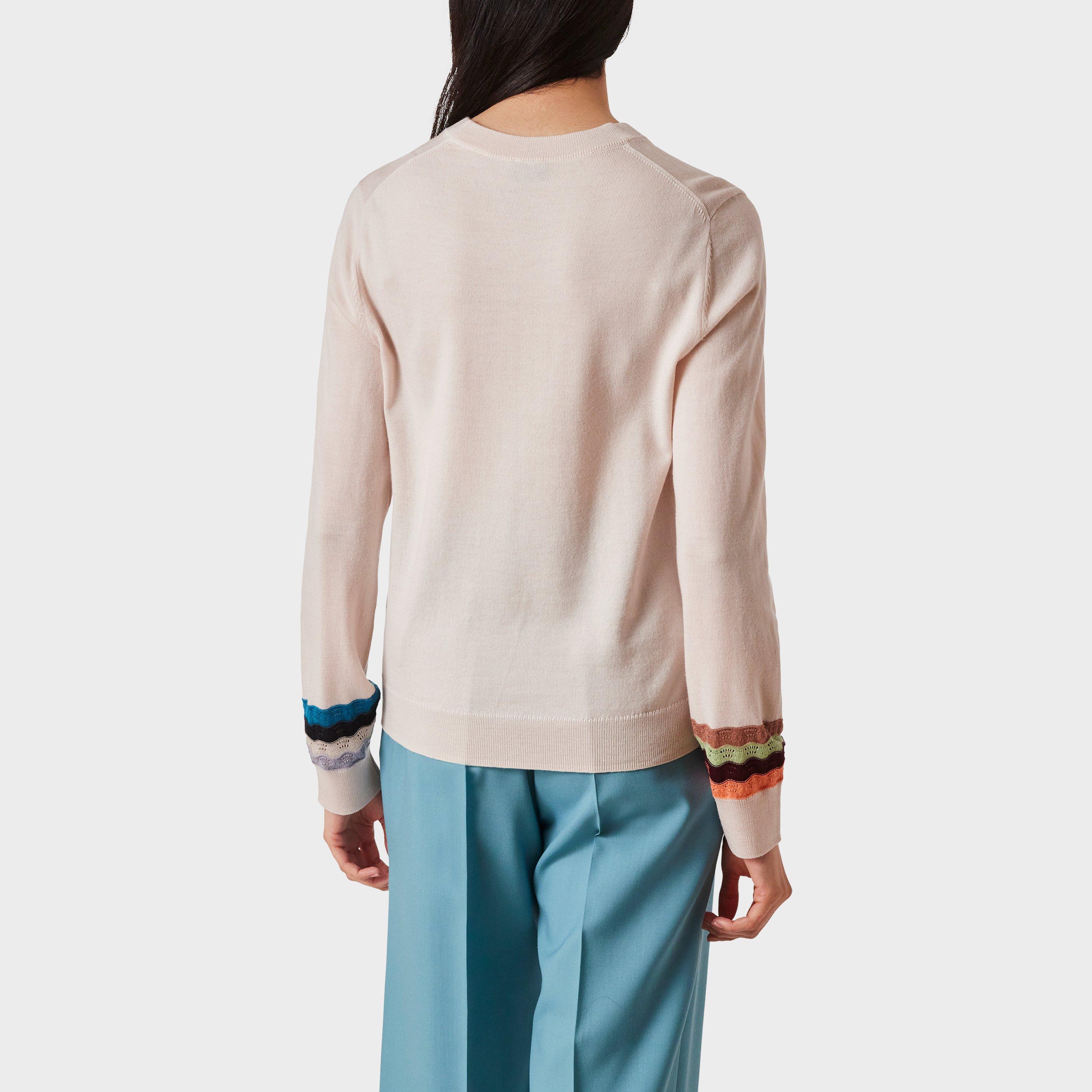 White - PS Paul Smith - Women's Crew Neck Jumper - 2