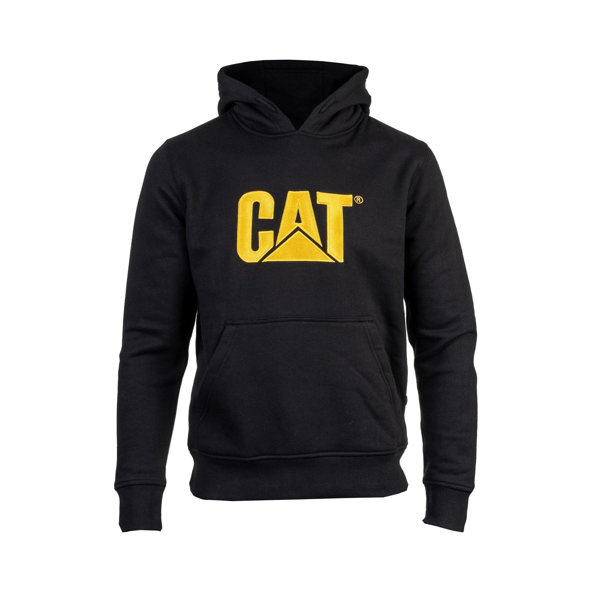 Caterpillar Men's Trademark Hooded Sweatshirt - Black - L
