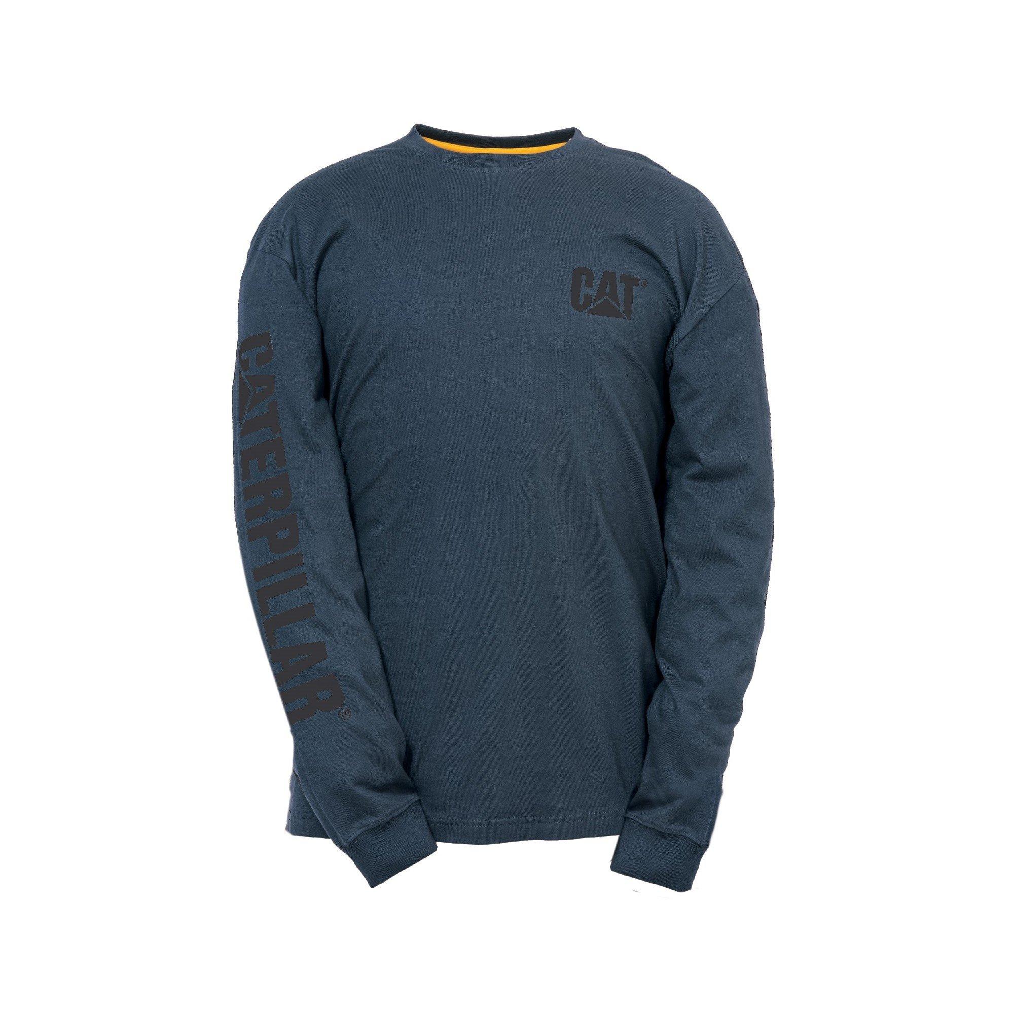 Dark Marine - Caterpillar - Trademark Banner Long Sleeve T-Shirt - 5