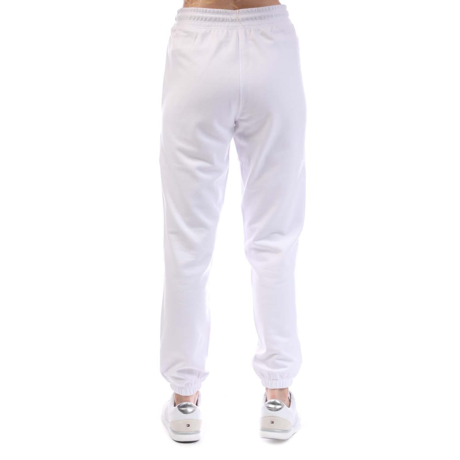 White - DKNY - Mini Stud Logo Relaxed-Fit Sweatpants - 3