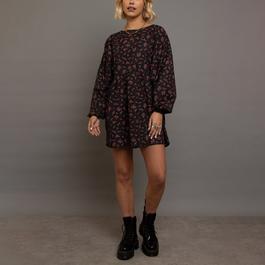 Daisy Street Womens Raglan Mini Smock Dress