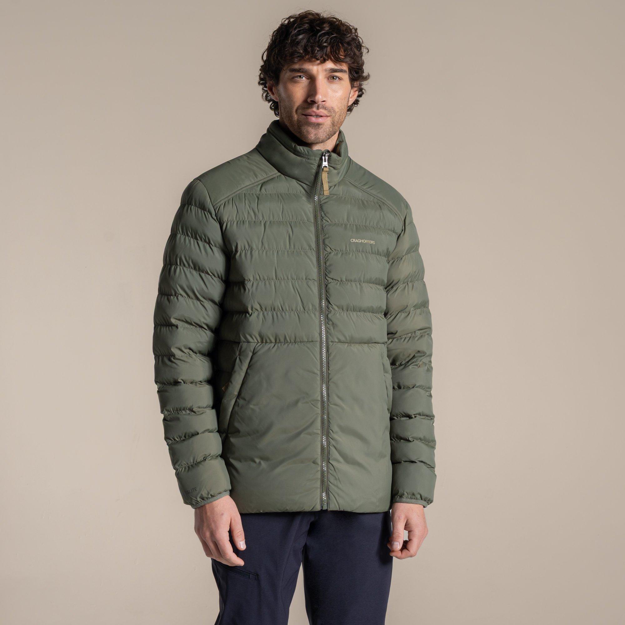 Craghoppers Men's Dalesway Wind-Resistant Jacket - Darksage - S