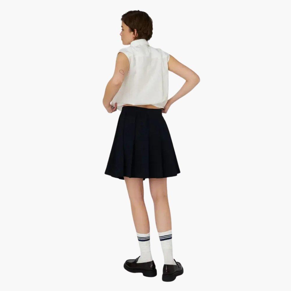 395 Navy - Stella Nova - Stella Nova School Mini Plisse Skirt- Navy - 2