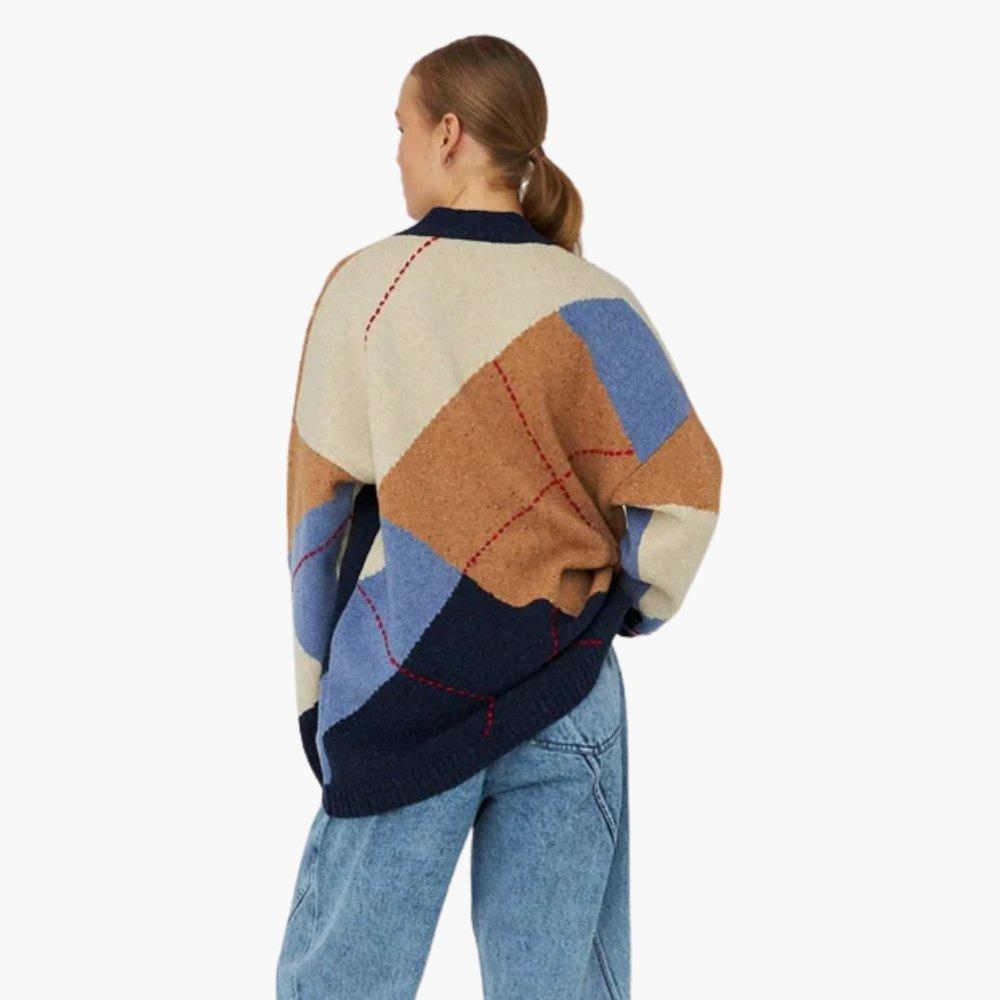 300 Blue Sea - Stella Nova - Stella Nova Back to school Maxi Cardigan - Blue Sea - 2