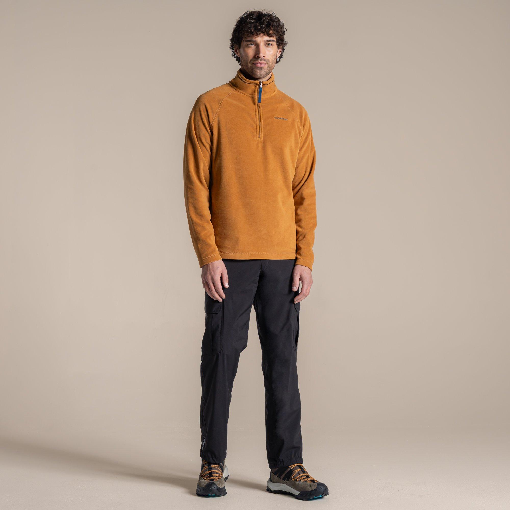 Deep Henna - Craghoppers - NT Corey Quick-Drying Half Zip Fleece - 3