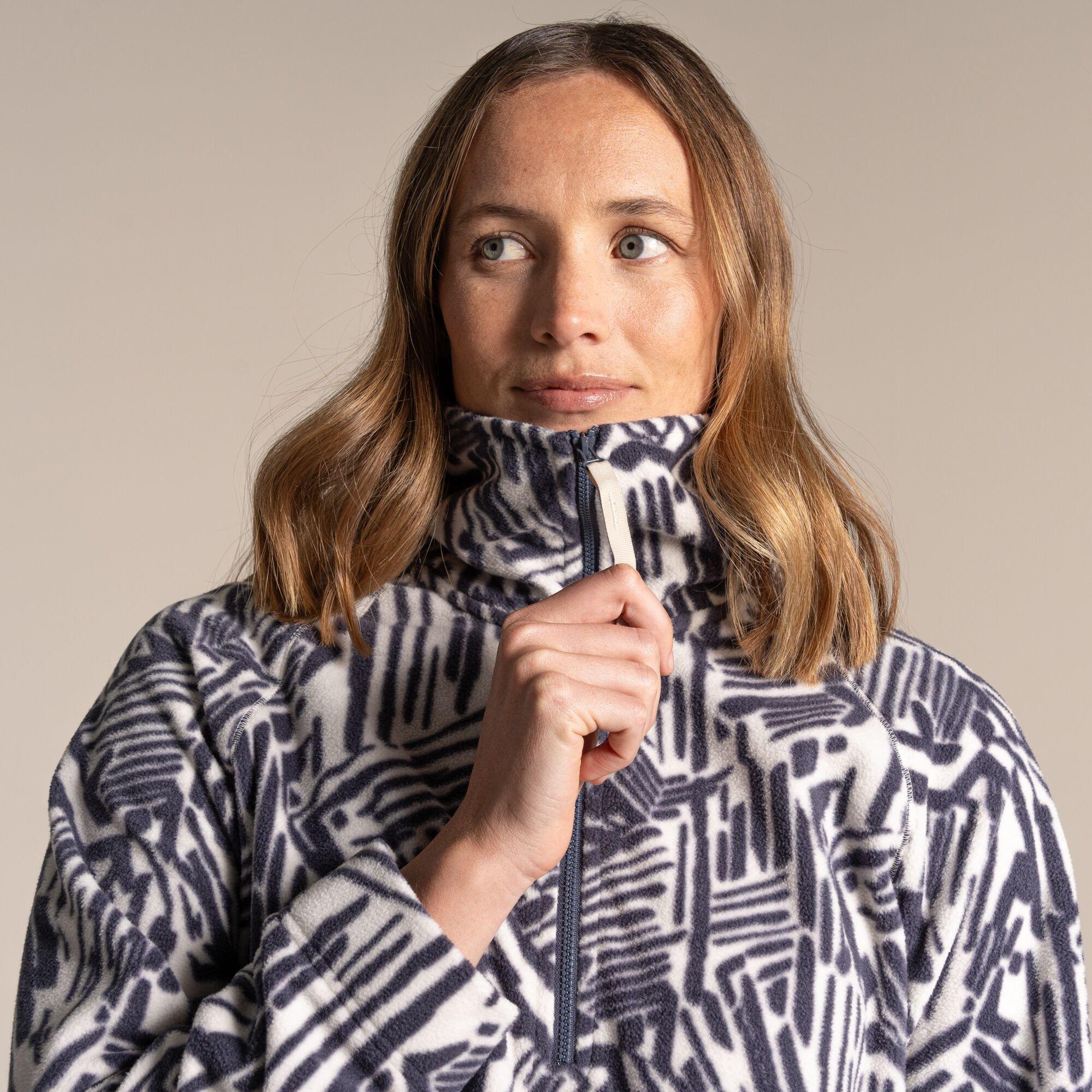 Annjela Quick-Drying Half Zip Microfleece Top