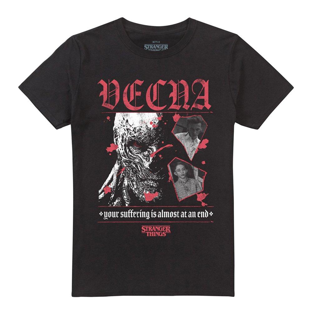 Black - Stranger Things - Stranger Things Vecna Suffering T-Shirt Black - 4