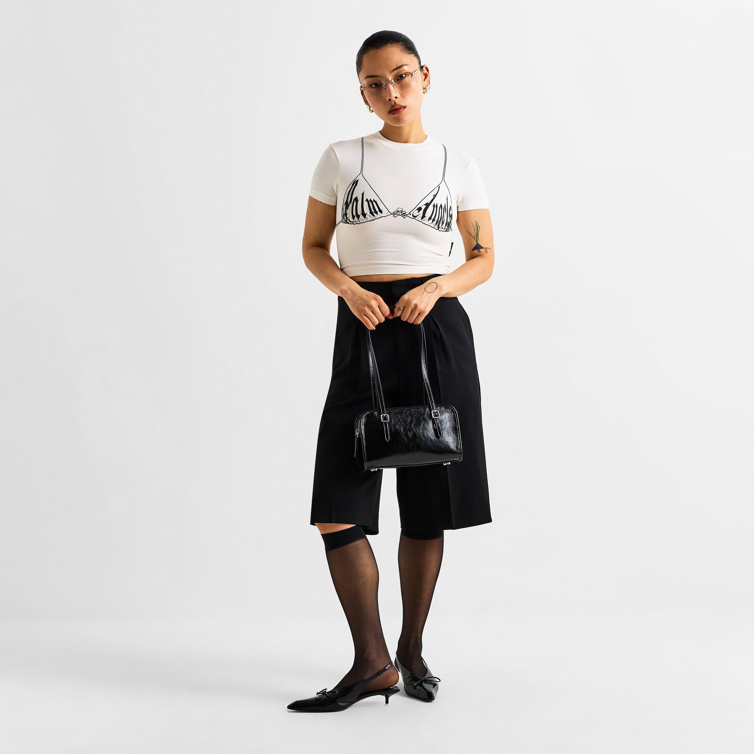 White - Palm Angels - Women's Baby Tee - 6