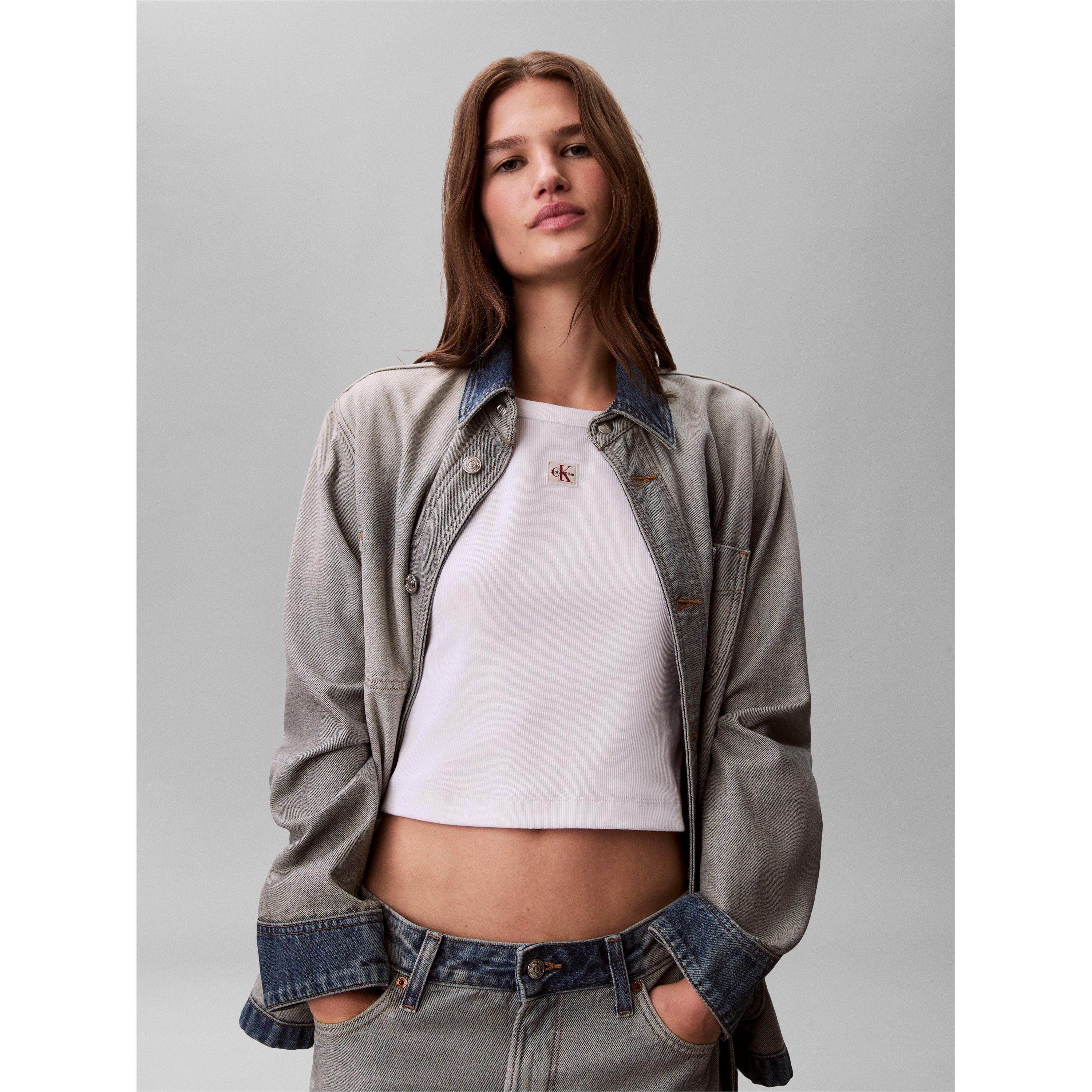 Weiß - Calvin Klein Jeans - CKJ Wvn Rib BabyT Ld10 - 4