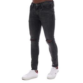 Levis 519 Skinny Ripped Jeans