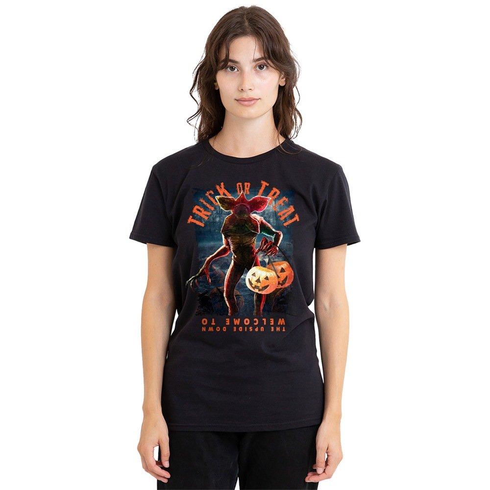 Black - Stranger Things - Stranger Things Demogorgon Trick Or Treat T-Shirt - 1