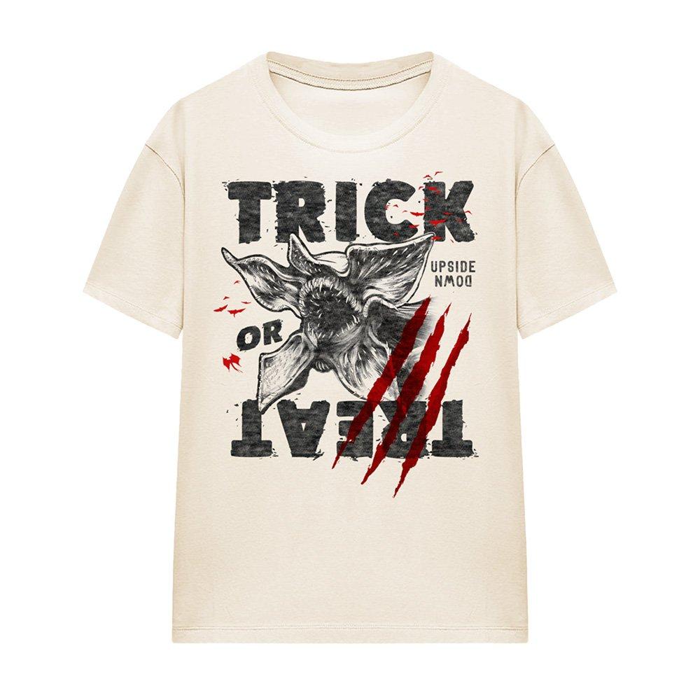 Beige - Stranger Things - Stranger Things Demogorgon Trick Or Treat Sketch T - 4