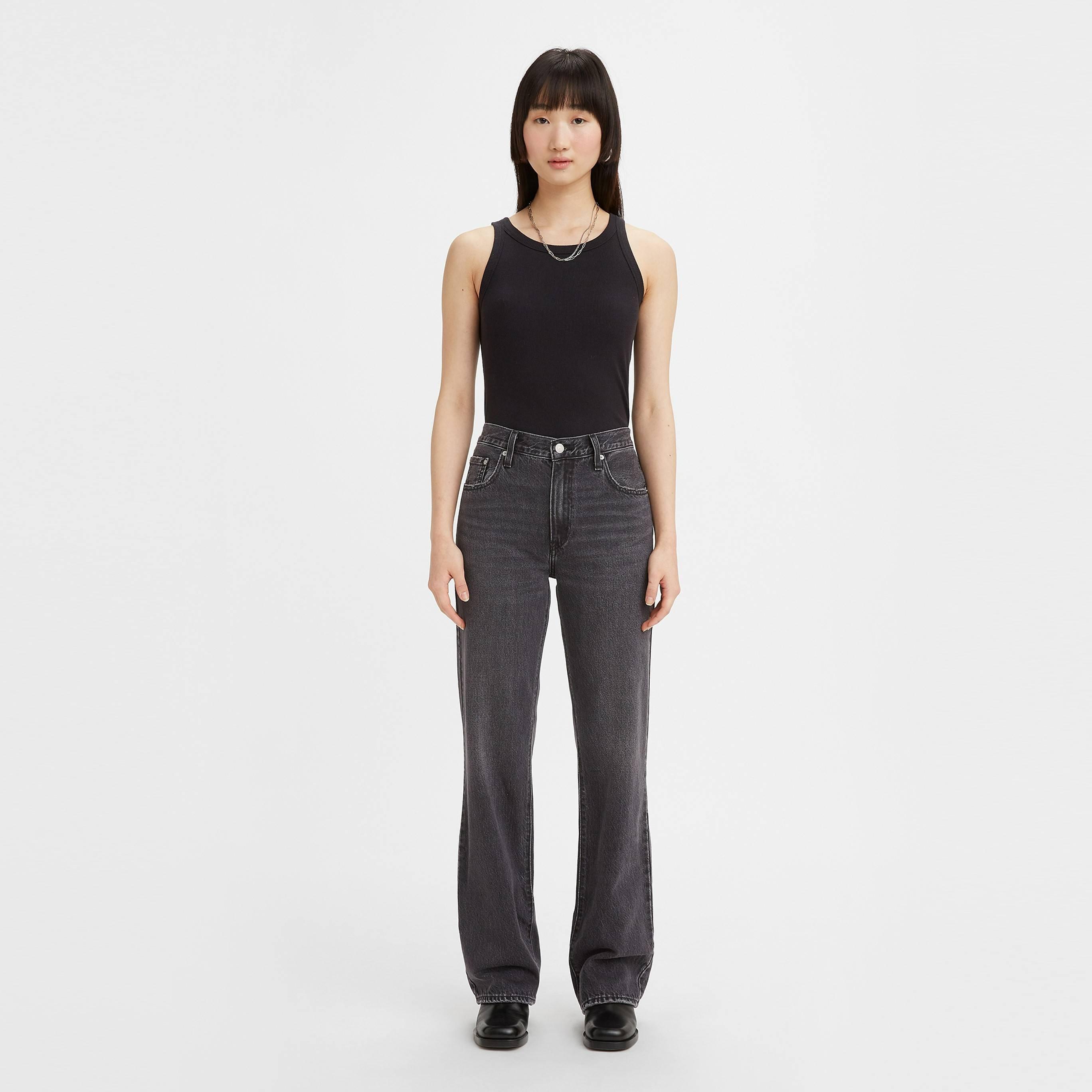 Levis Women's Medium Indigo Baggy Wide Leg Jeans - Boot Barn - 26 L33