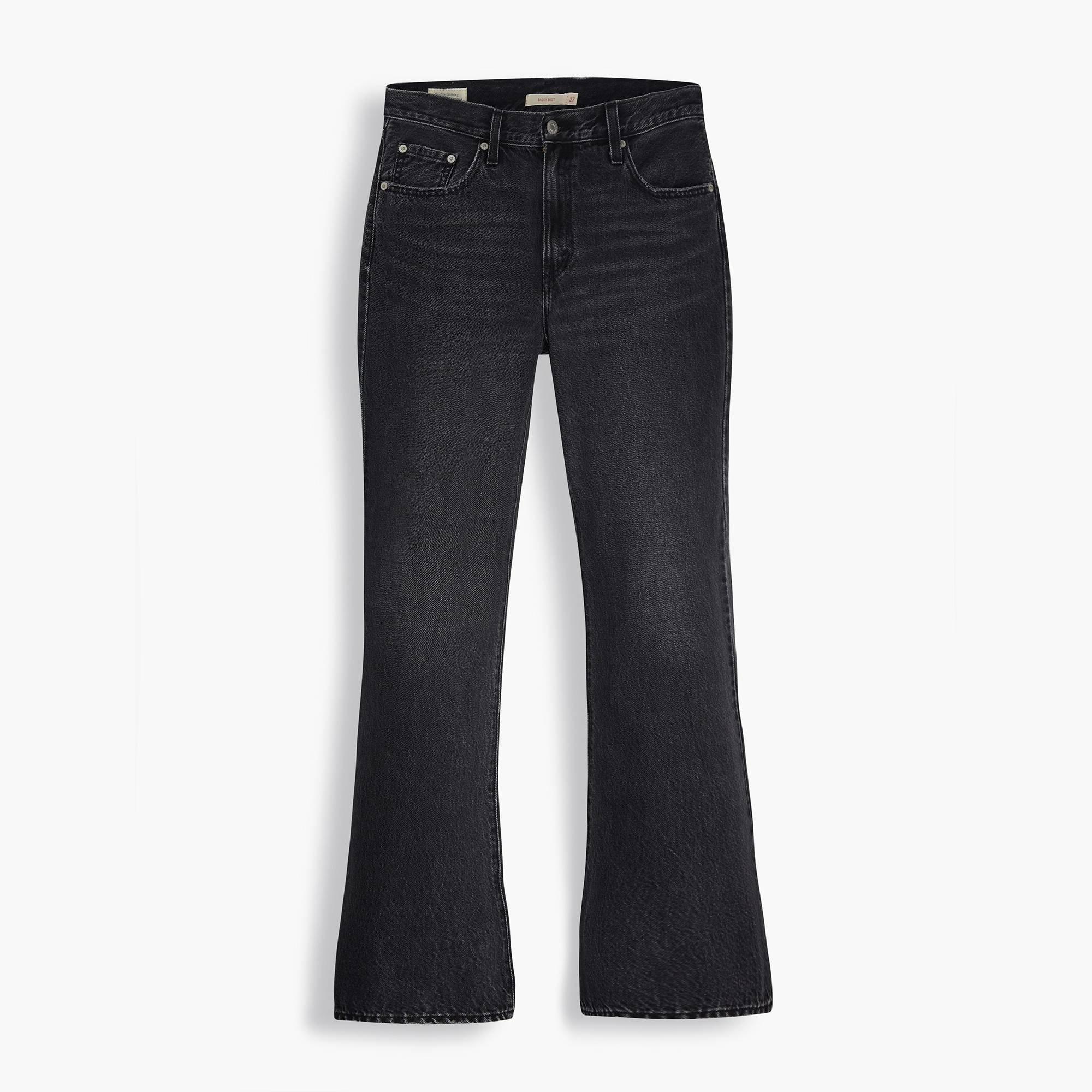 Boot Barn - Levis - Women's Medium Indigo Baggy Wide Leg Jeans - 1