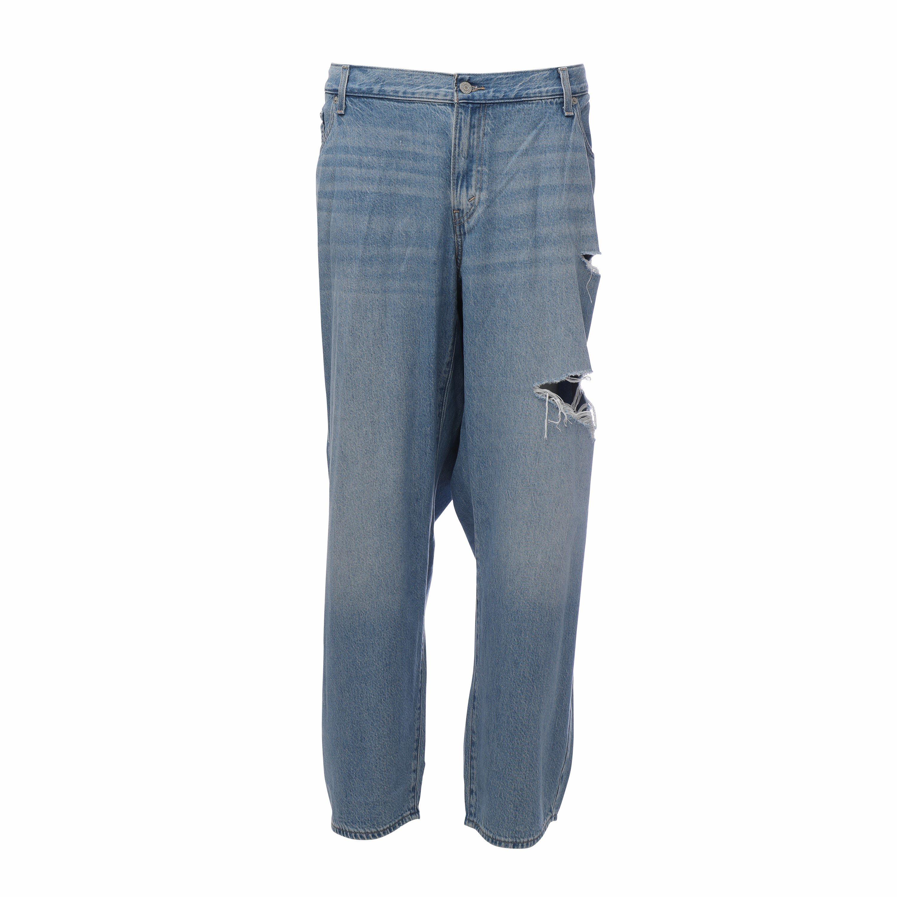 In The Middle - Levis - Women's Plus Baggy Dad Wide Leg Jeans - 1