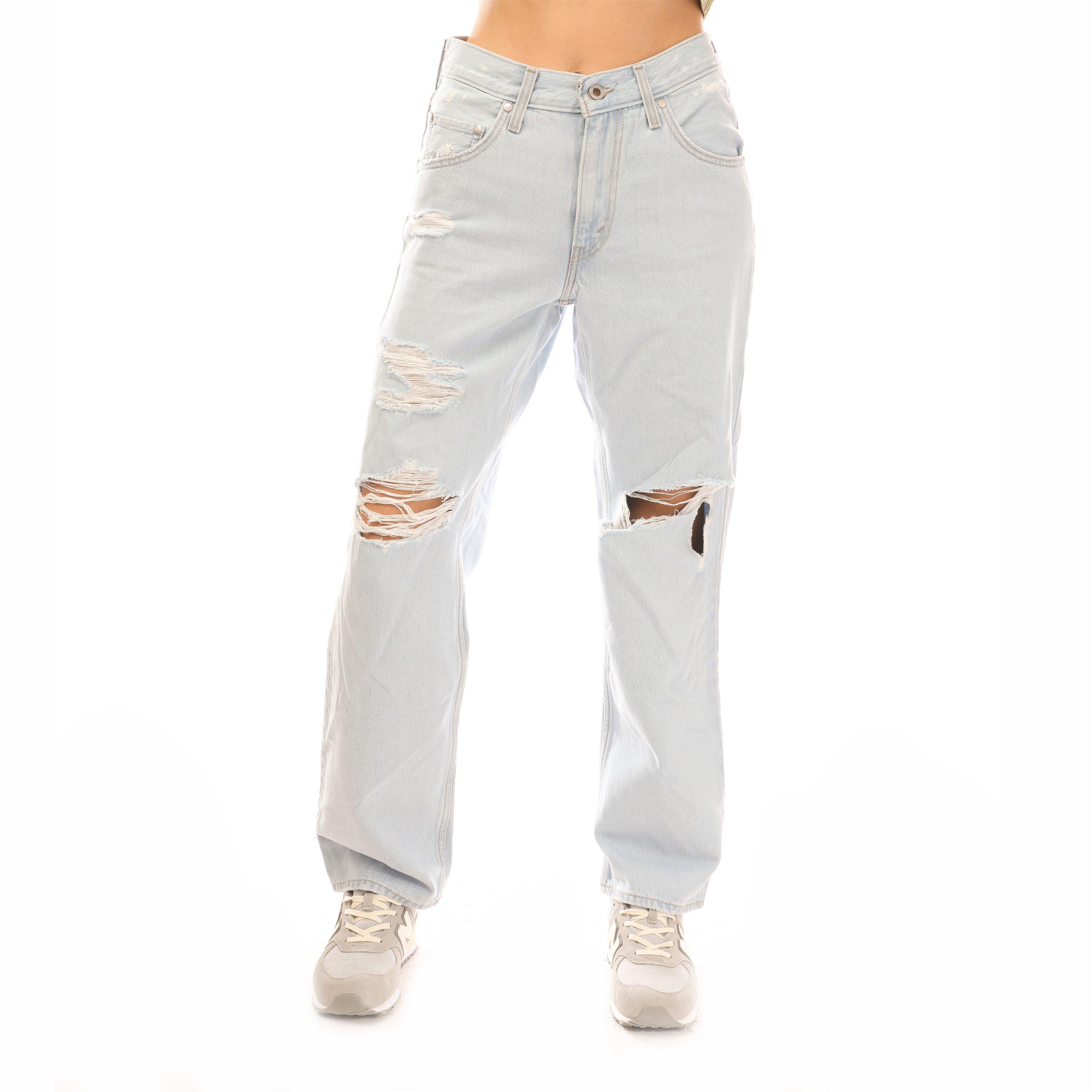 Levis Women's 94 Baggy Silvertab Wide Leg Jeans