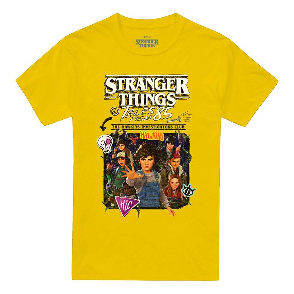 Yellow - Stranger Things - Stranger Things Tales From 85 Group Poster T Shirt - 4