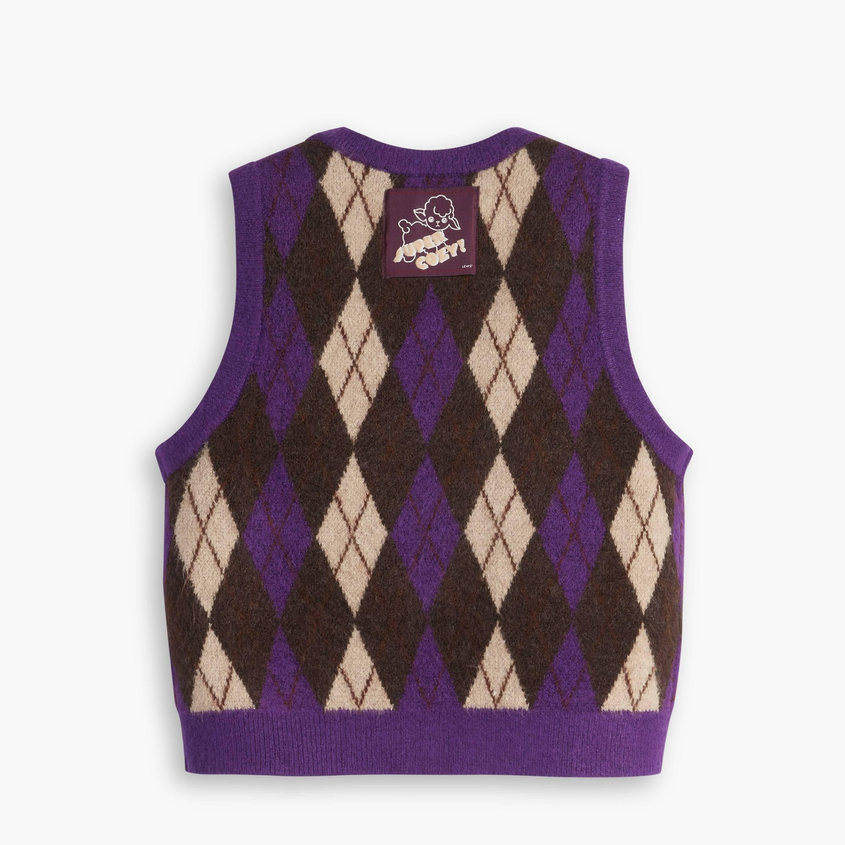 KArg ForestPlum - Levis - Women's Deja Vu Kirsten Knitted Sweater Vest - 5