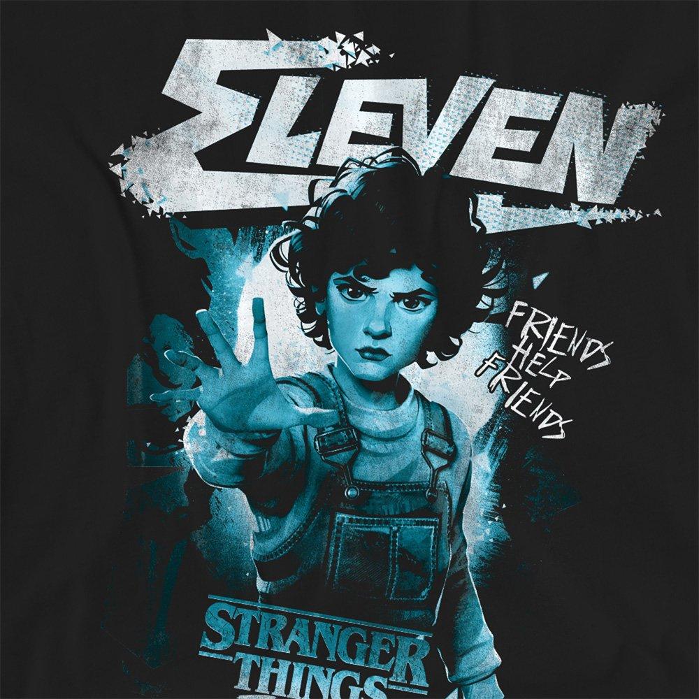 Black - Stranger Things - Stranger Things Tales From 85 Eleven Mono T-Shirt - 2