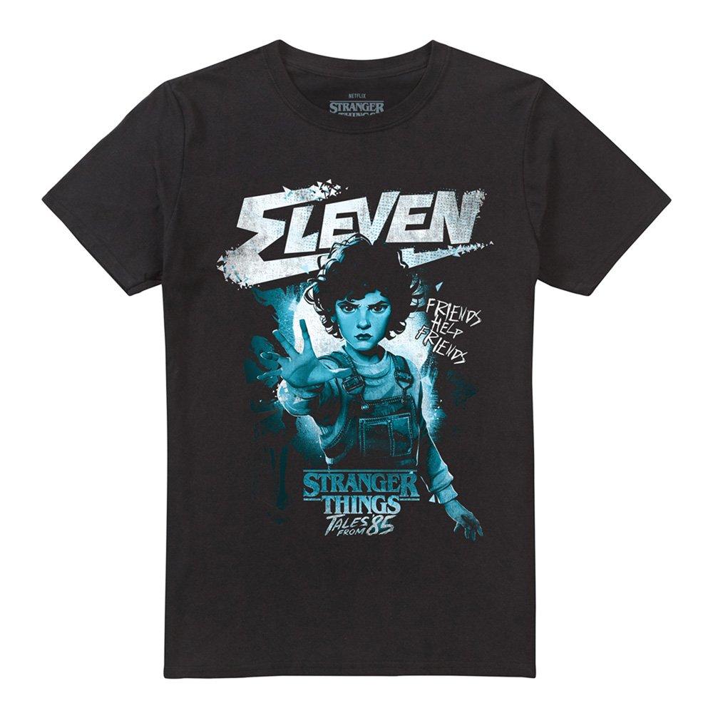 Black - Stranger Things - Stranger Things Tales From 85 Eleven Mono T Shirt - 4