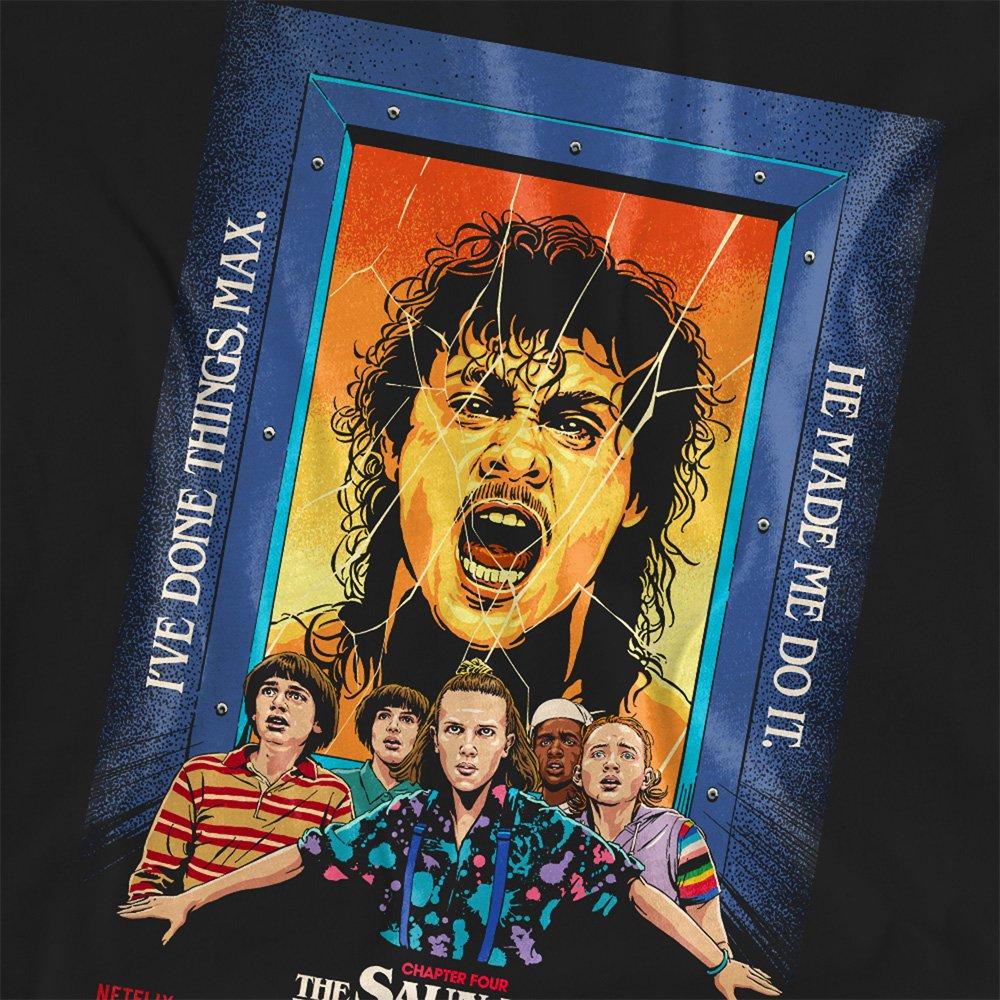 Black - Stranger Things - Stranger Things Butcher Billy S3 Ch4 T Shirt Blac - 2