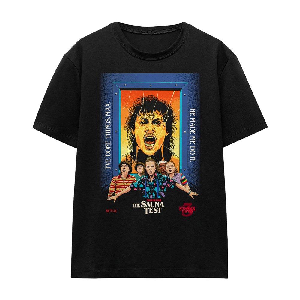 Black - Stranger Things - Stranger Things Butcher Billy S3 Ch4 T Shirt Blac - 4