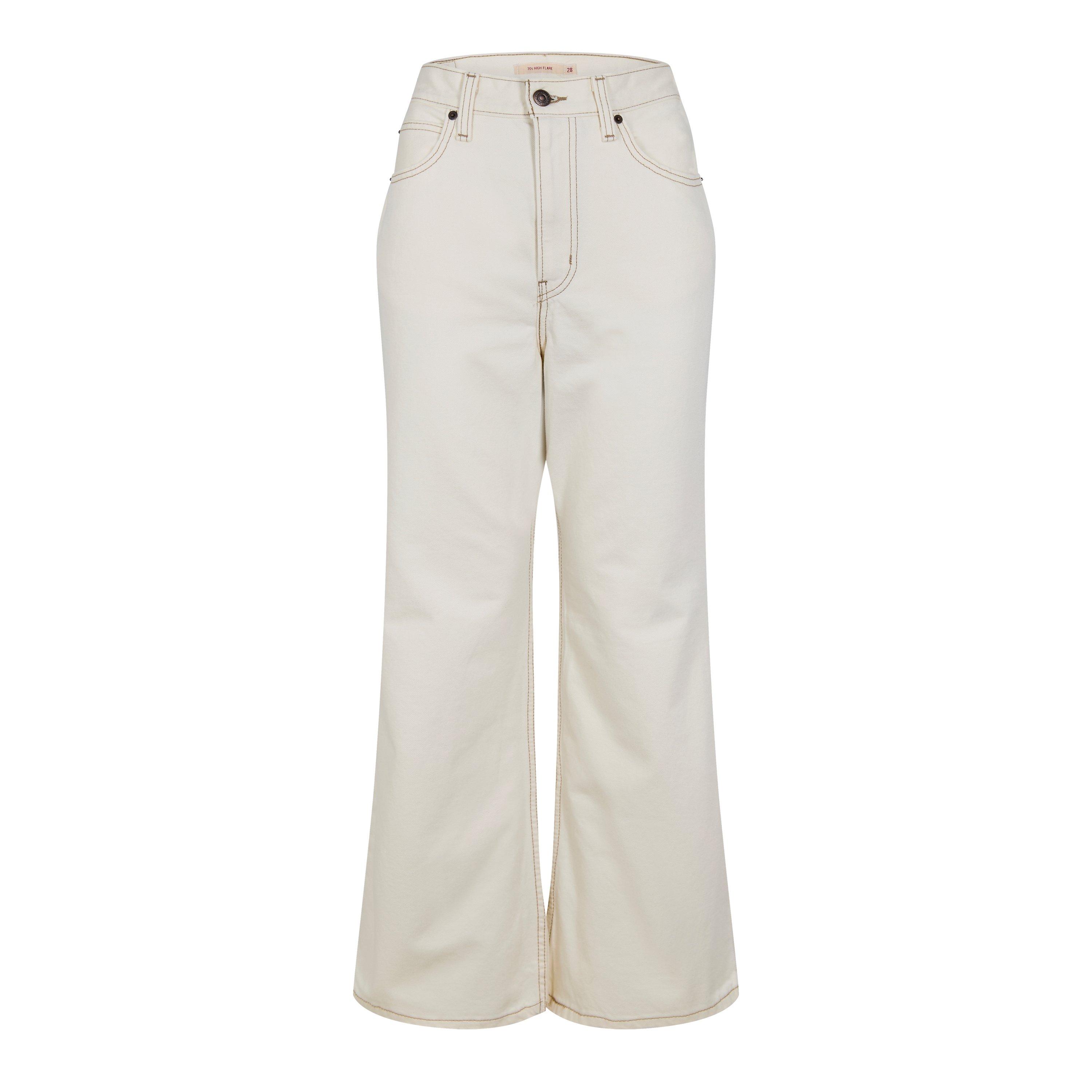 Sunny Cream - Levis - Women's Movin On High Flare Bootcut Jeans - 1