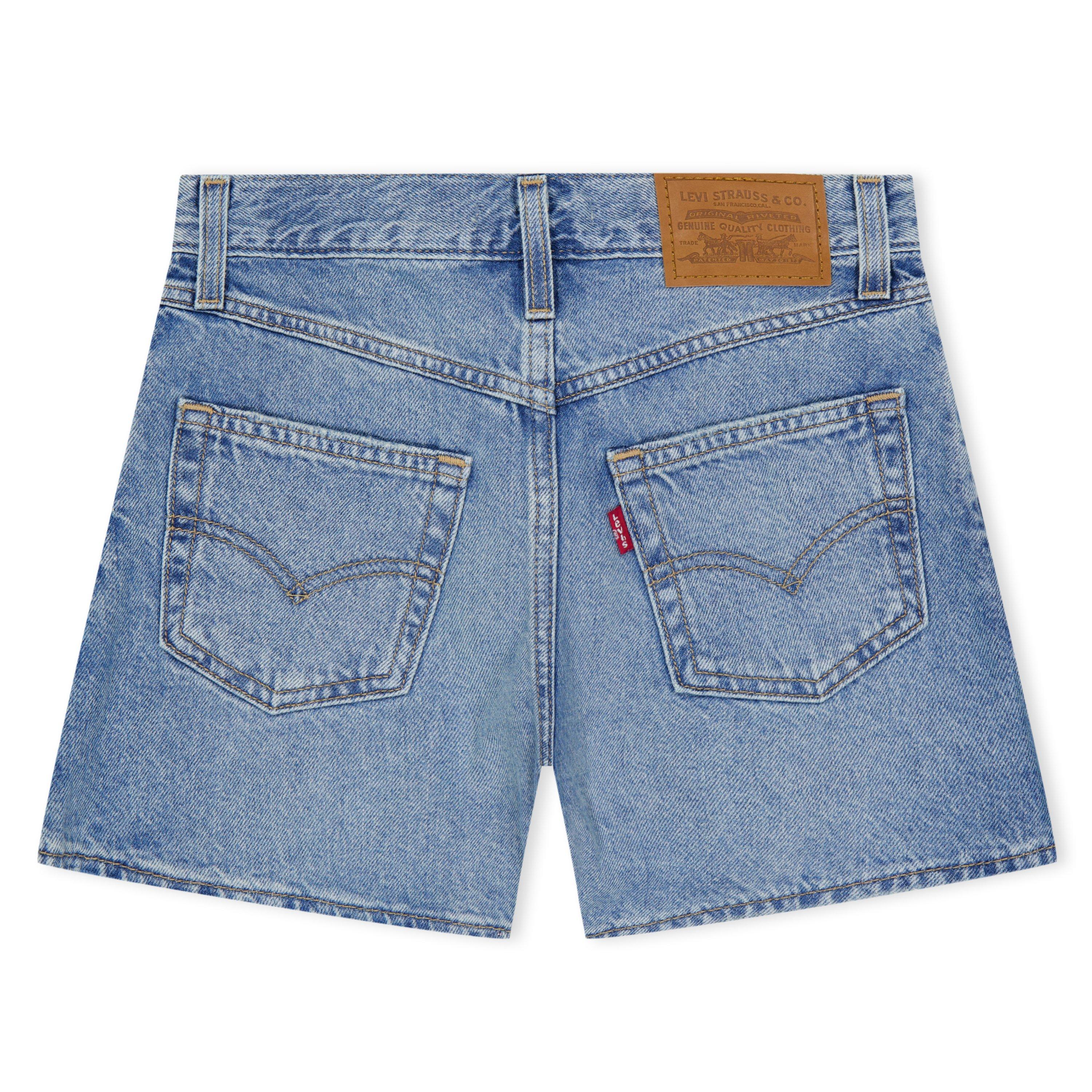 Plaudertasche - Levis - Women's Mom Light Indigo Denim Shorts - 3