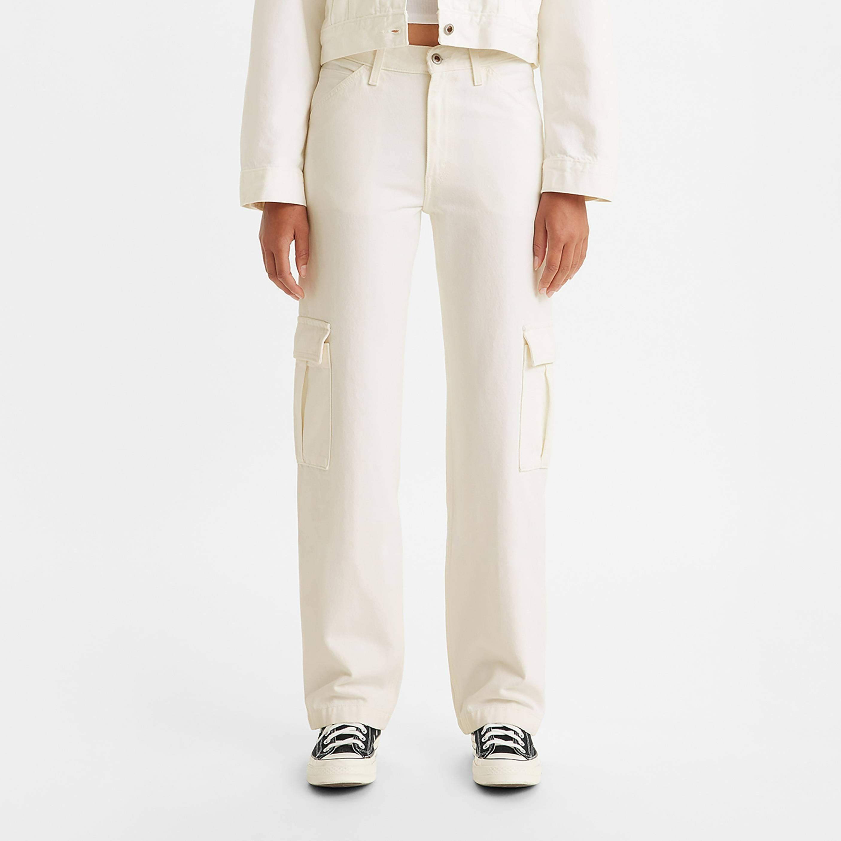 Wishy Washy - Levis - Women's Baggy Wide Leg Jeans - 2