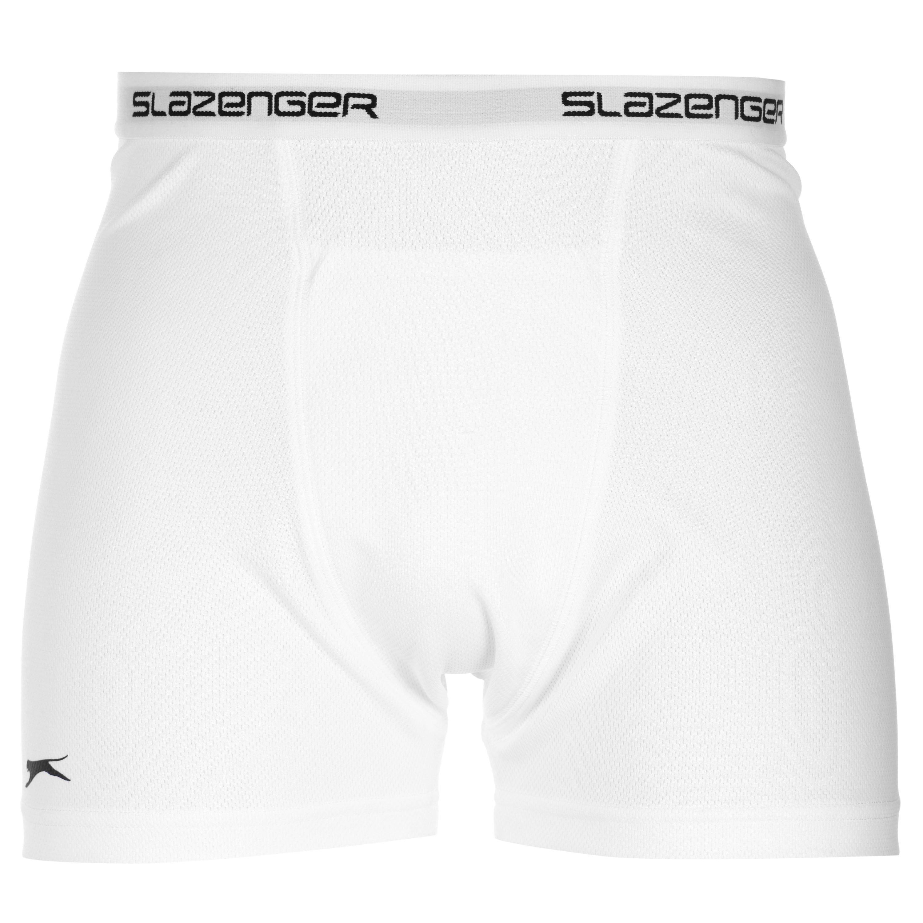 Slazenger Men's Cricket Boxer - White - Large