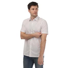 Ted Baker Forter Short Sleeve Geo Print Shirt