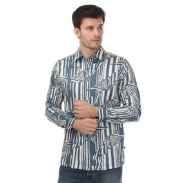 Ted Baker Chorley Butterfly Stripe Print Shirt
