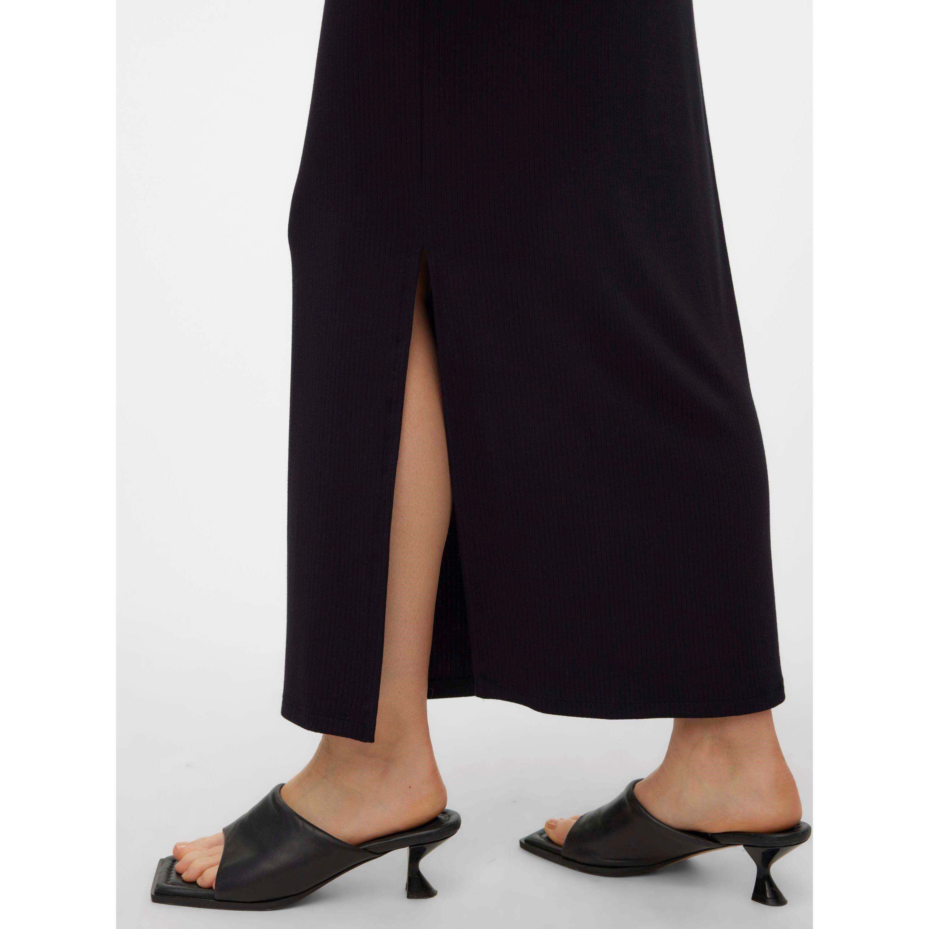 Schwarz - Vero Moda - Midi Skirt - 4