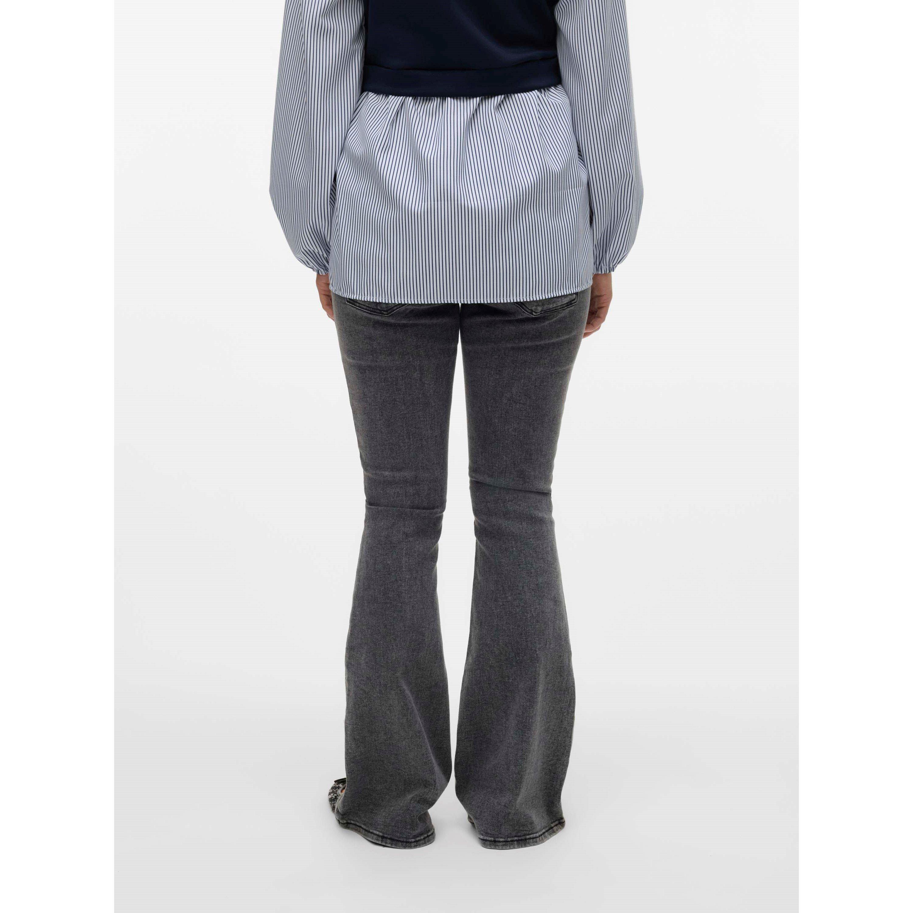 Black - Mamalicious - Bootcut Jeans - 4