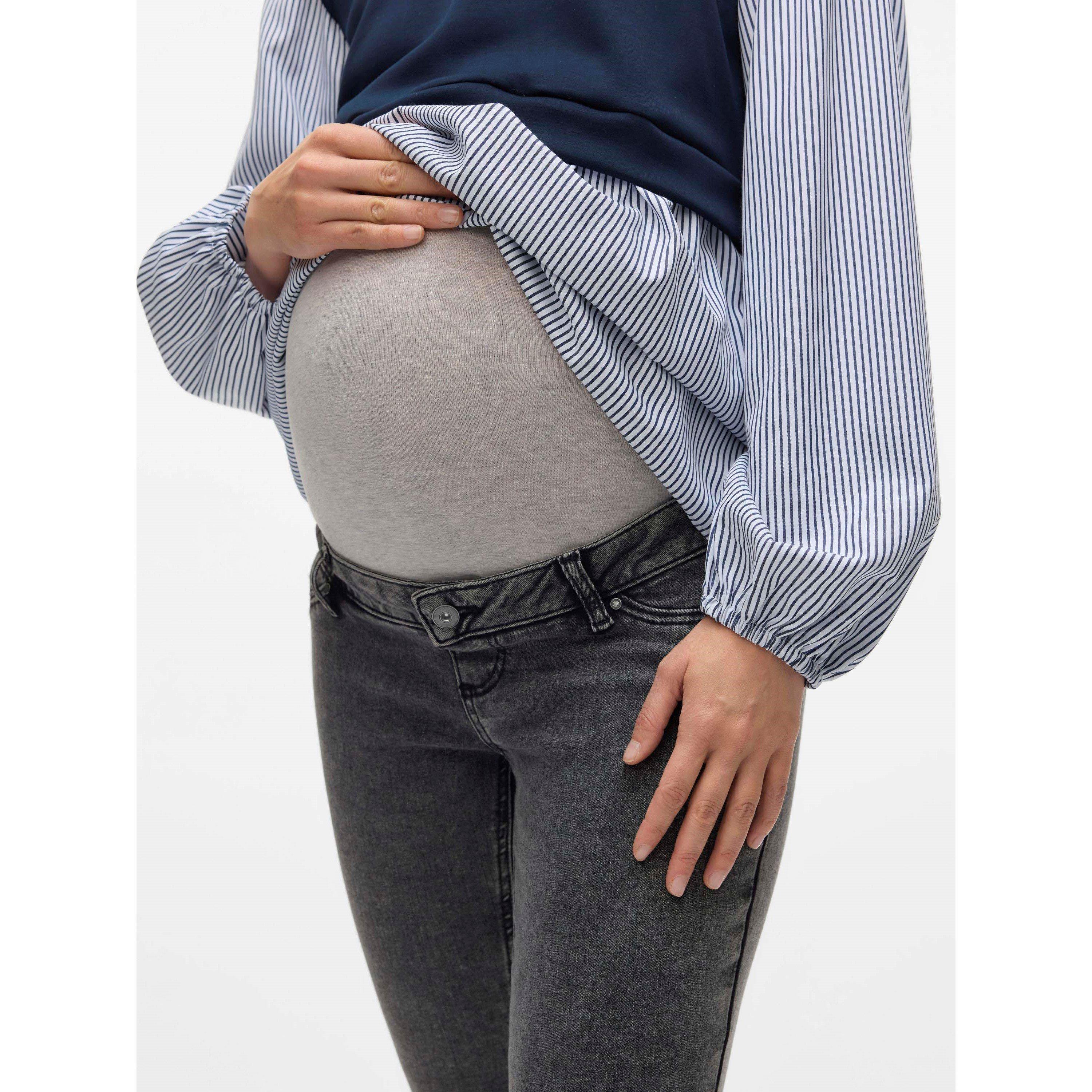 Black - Mamalicious - Bootcut Jeans - 5